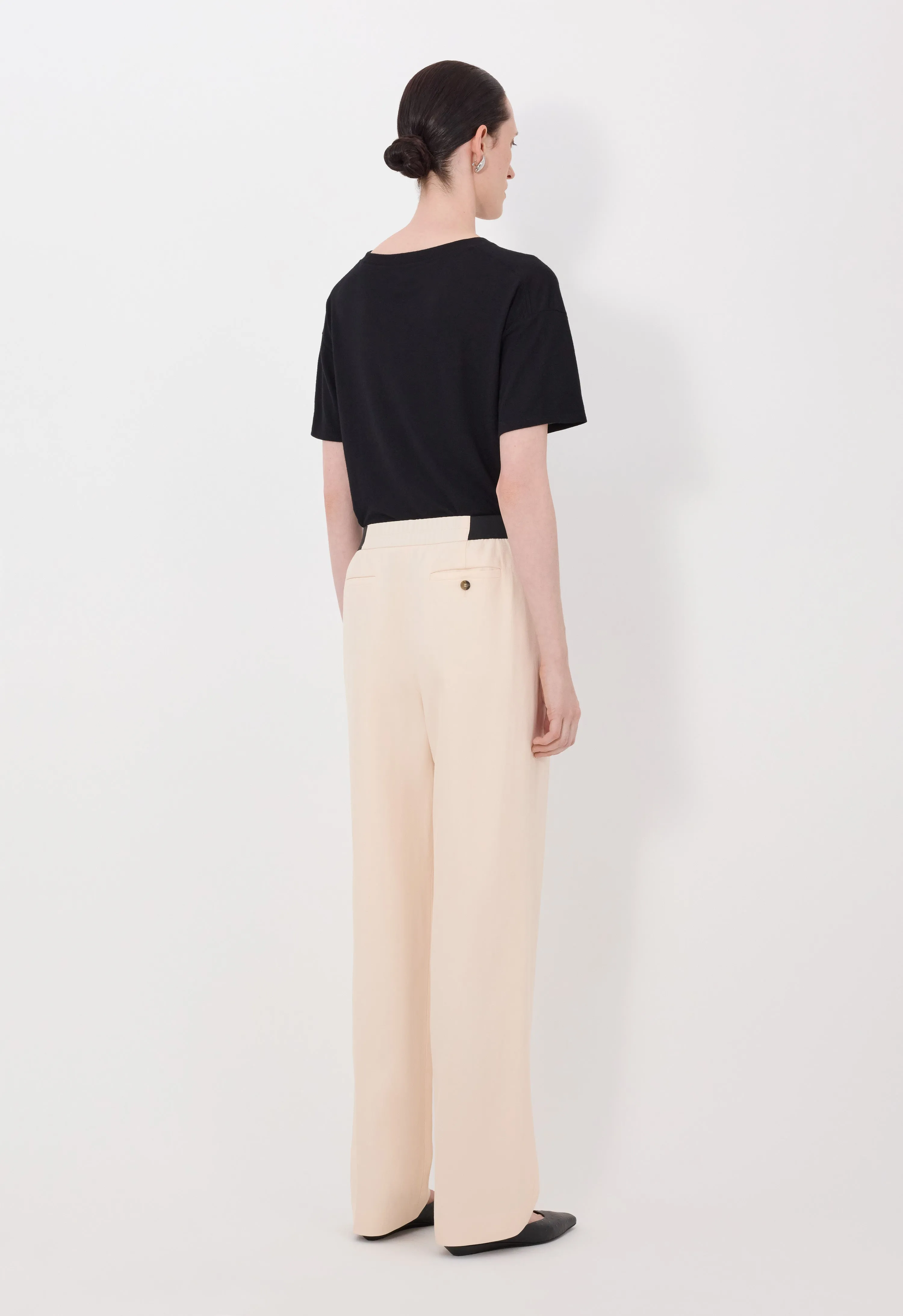 TAKAROA LDS Elasticated waistband trousers sold by Loulou De Saison product image thumbnail 5