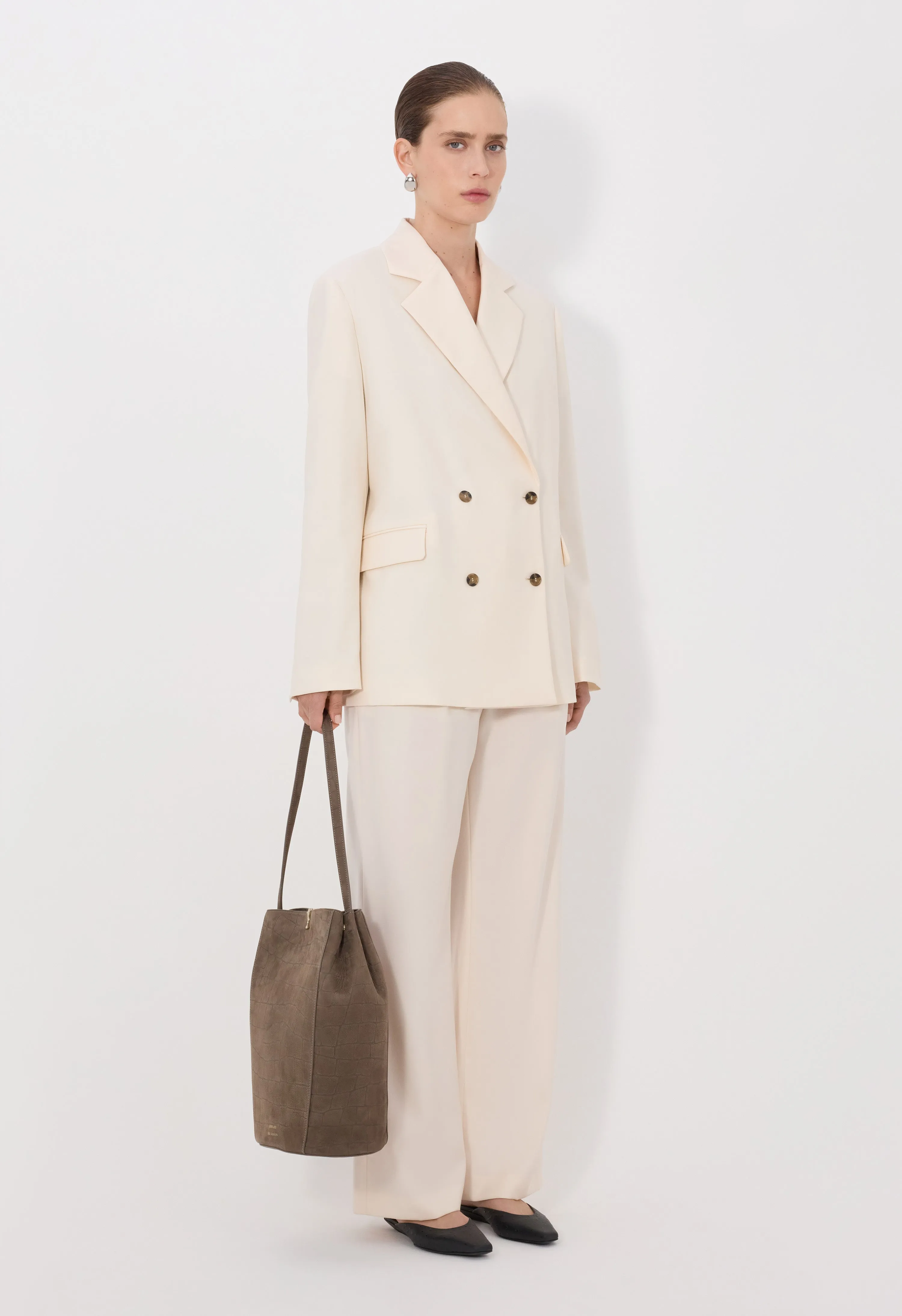 DONAU LDS Virgin wool jacket sold by Loulou De Saison product image thumbnail 3