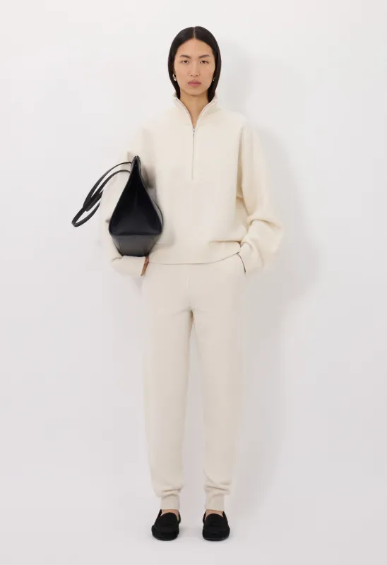 DRIES Cashmere zipped sweater made by Loulou De Saison