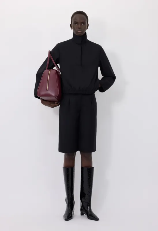 ZYLA Stand collar blouse made by Loulou De Saison