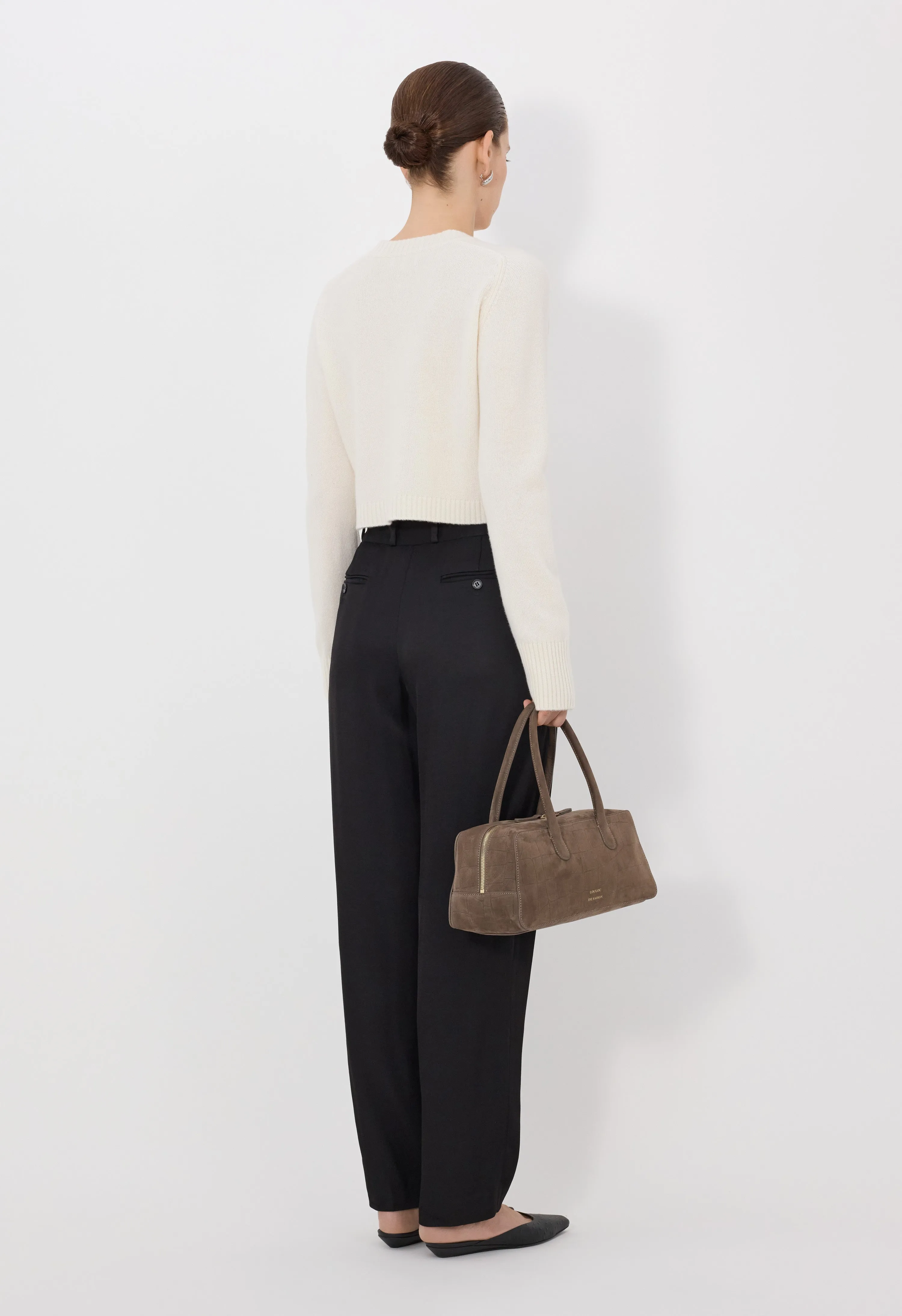 ZEPHIR LDS Cropped cashmere cardigan sold by Loulou De Saison product image thumbnail 5