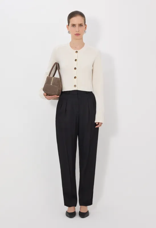 ZEPHIR LDS Cropped cashmere cardigan sold by Loulou De Saison