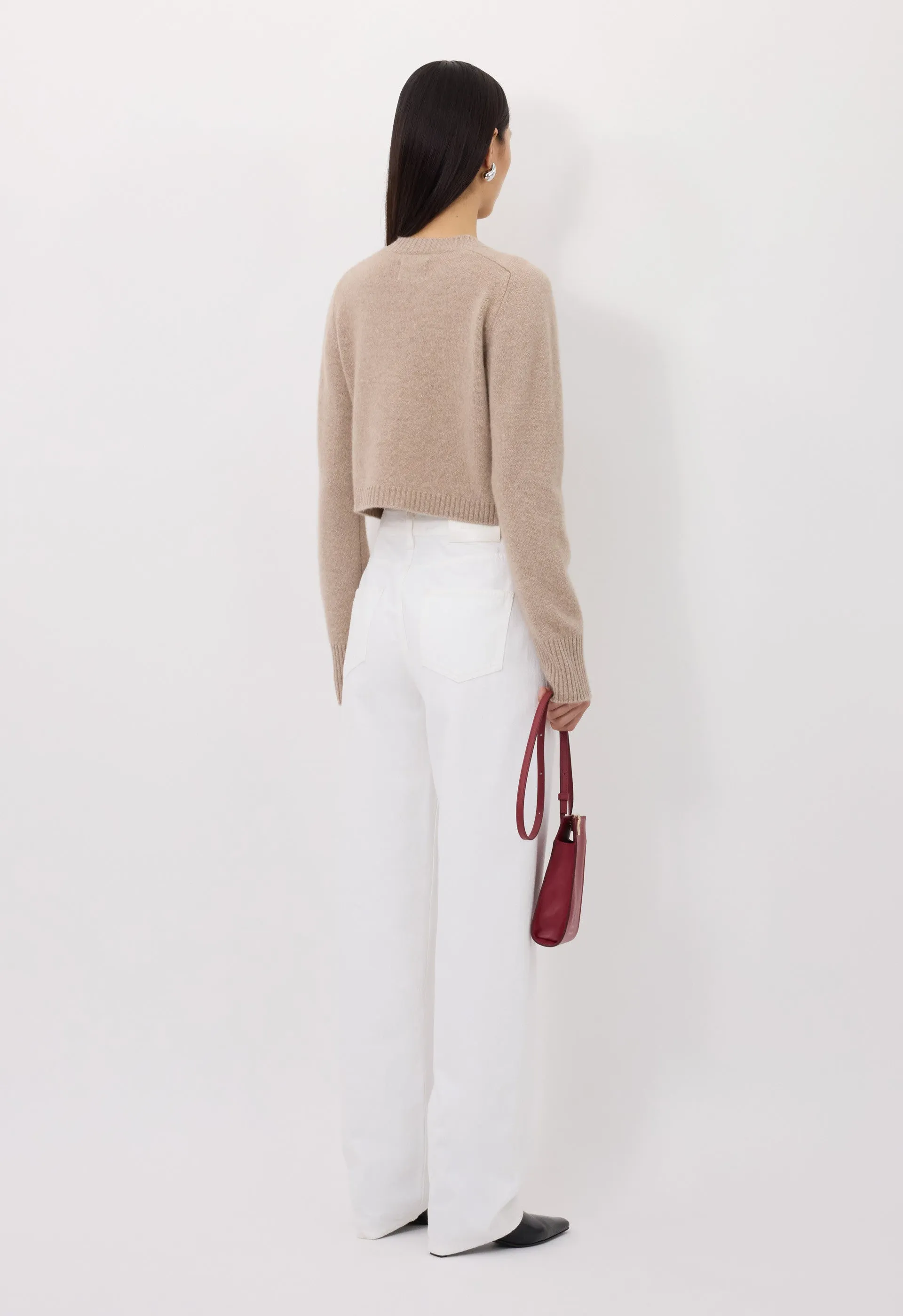 ZEPHIR LDS Cashmere cropped cardigan sold by Loulou De Saison product image thumbnail 5