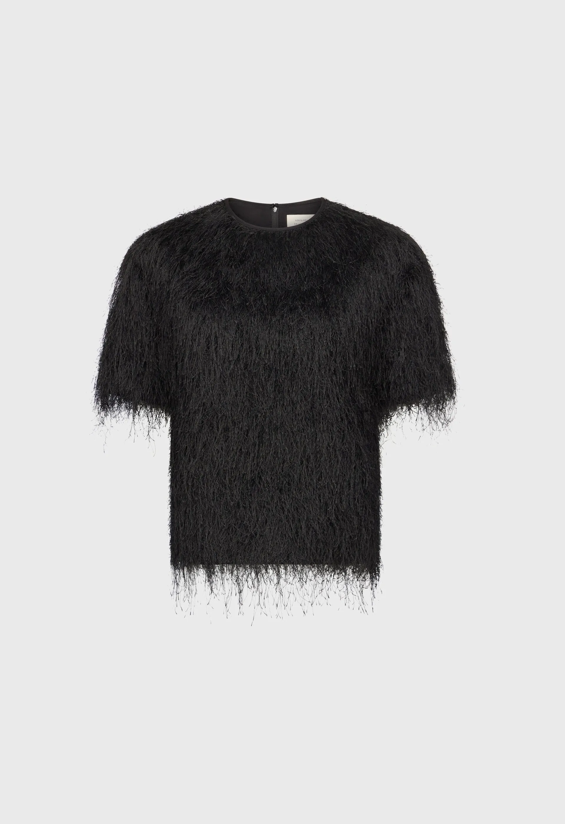 ZARO Fringed fabric top sold by Loulou De Saison product image thumbnail 2