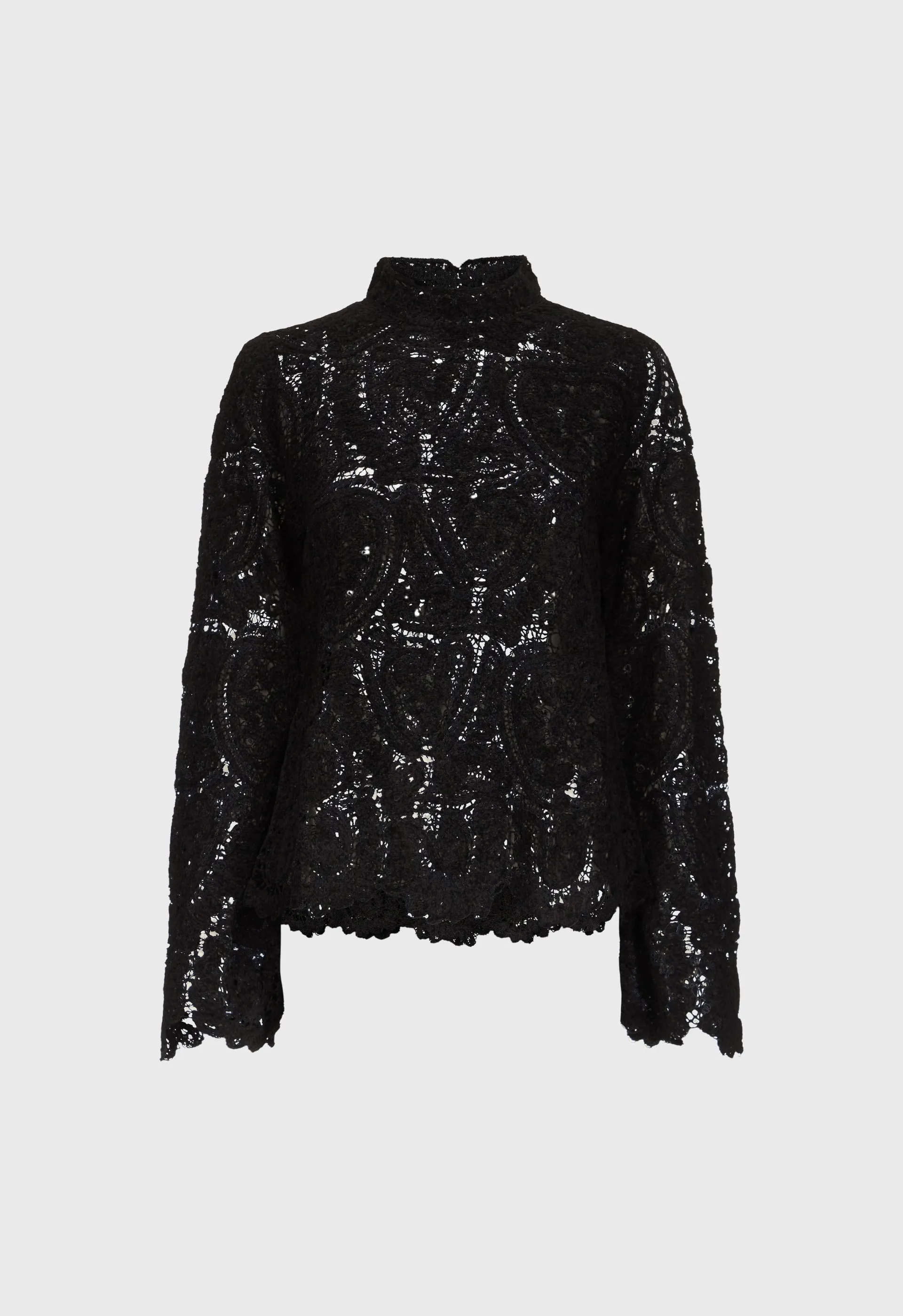 WADE Velvet silk knit top sold by Loulou De Saison product image thumbnail 2