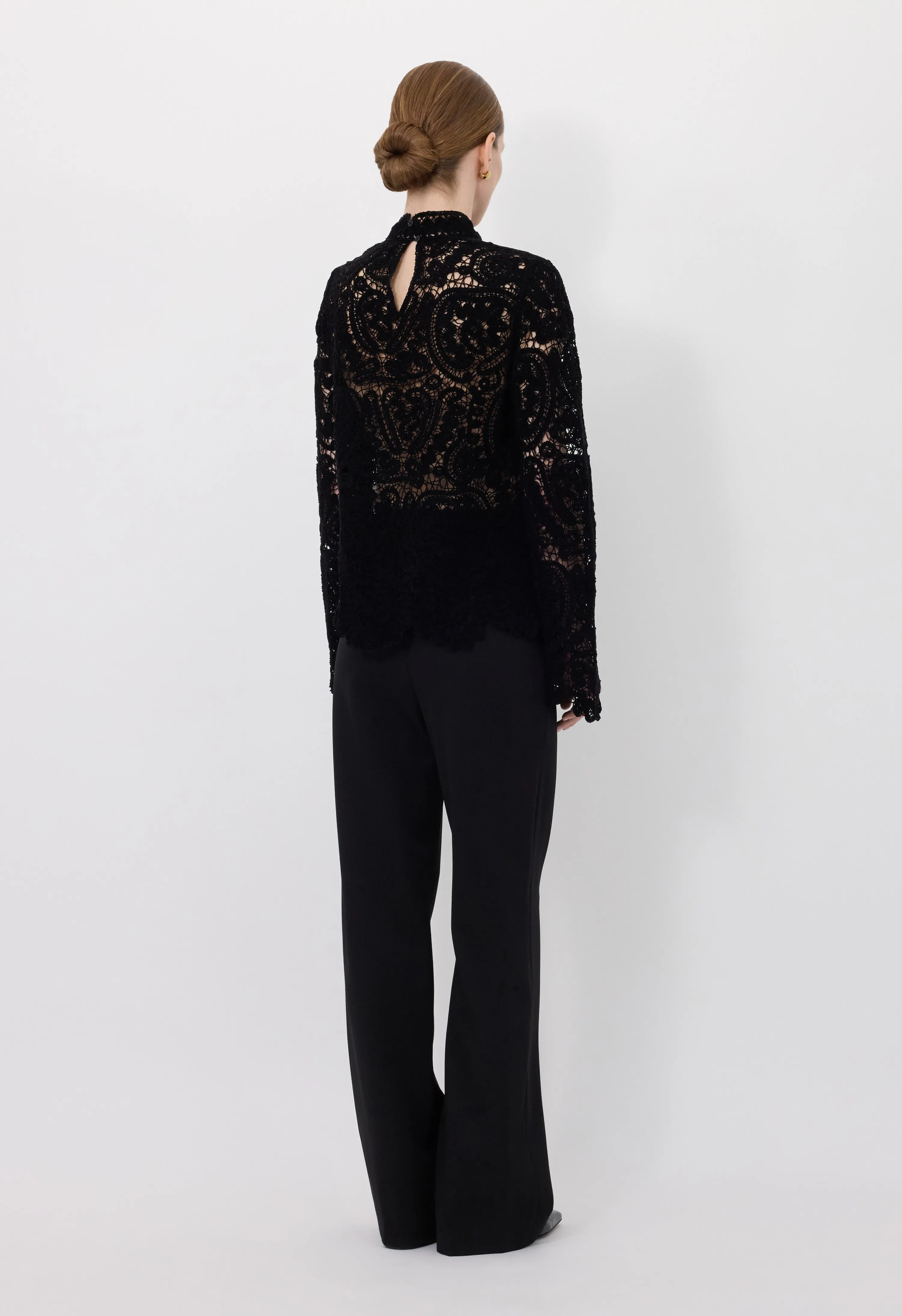 WADE Velvet silk knit top sold by Loulou De Saison product image thumbnail 5