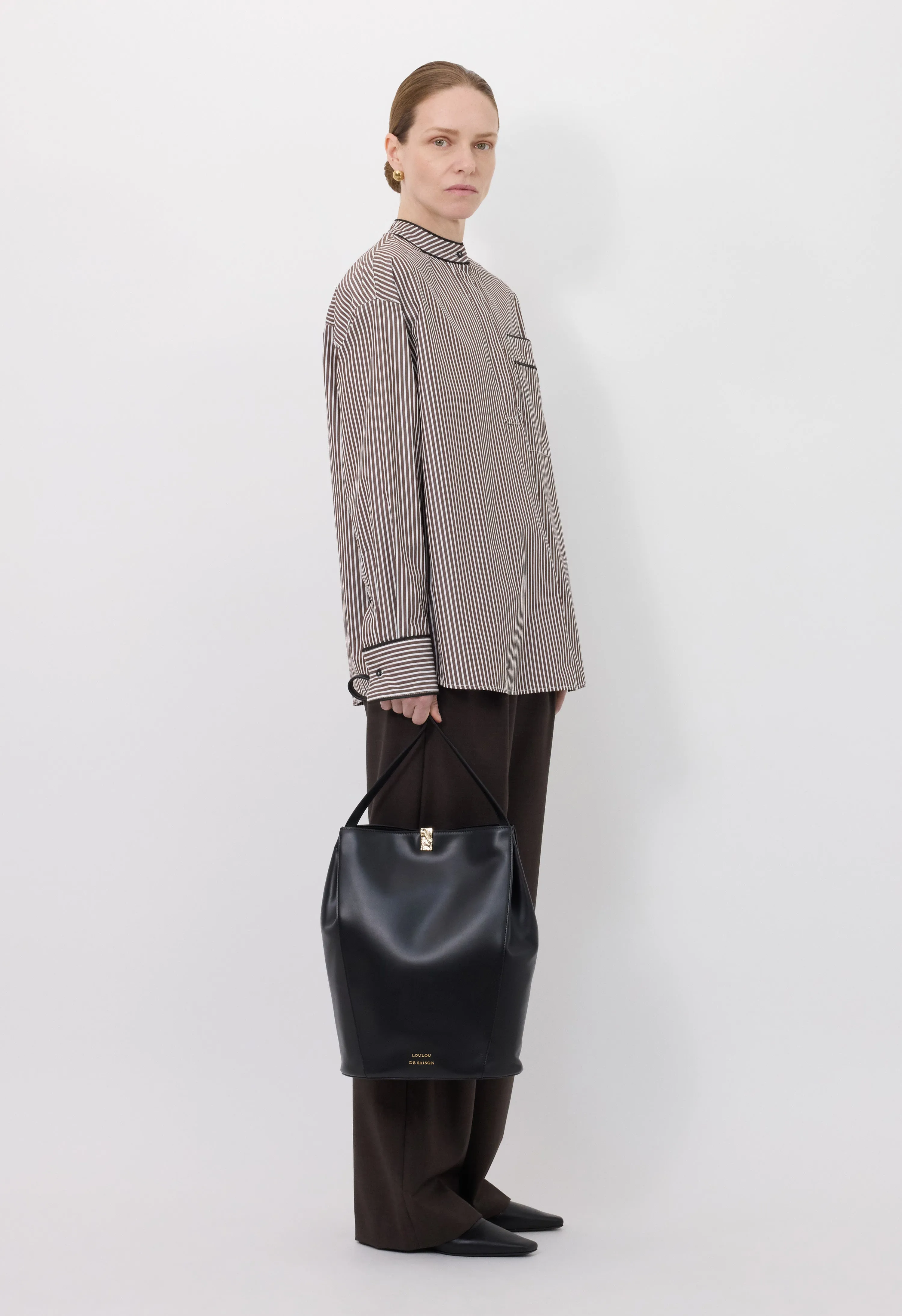 VERNA Cotton poplin shirt sold by Loulou De Saison product image thumbnail 3