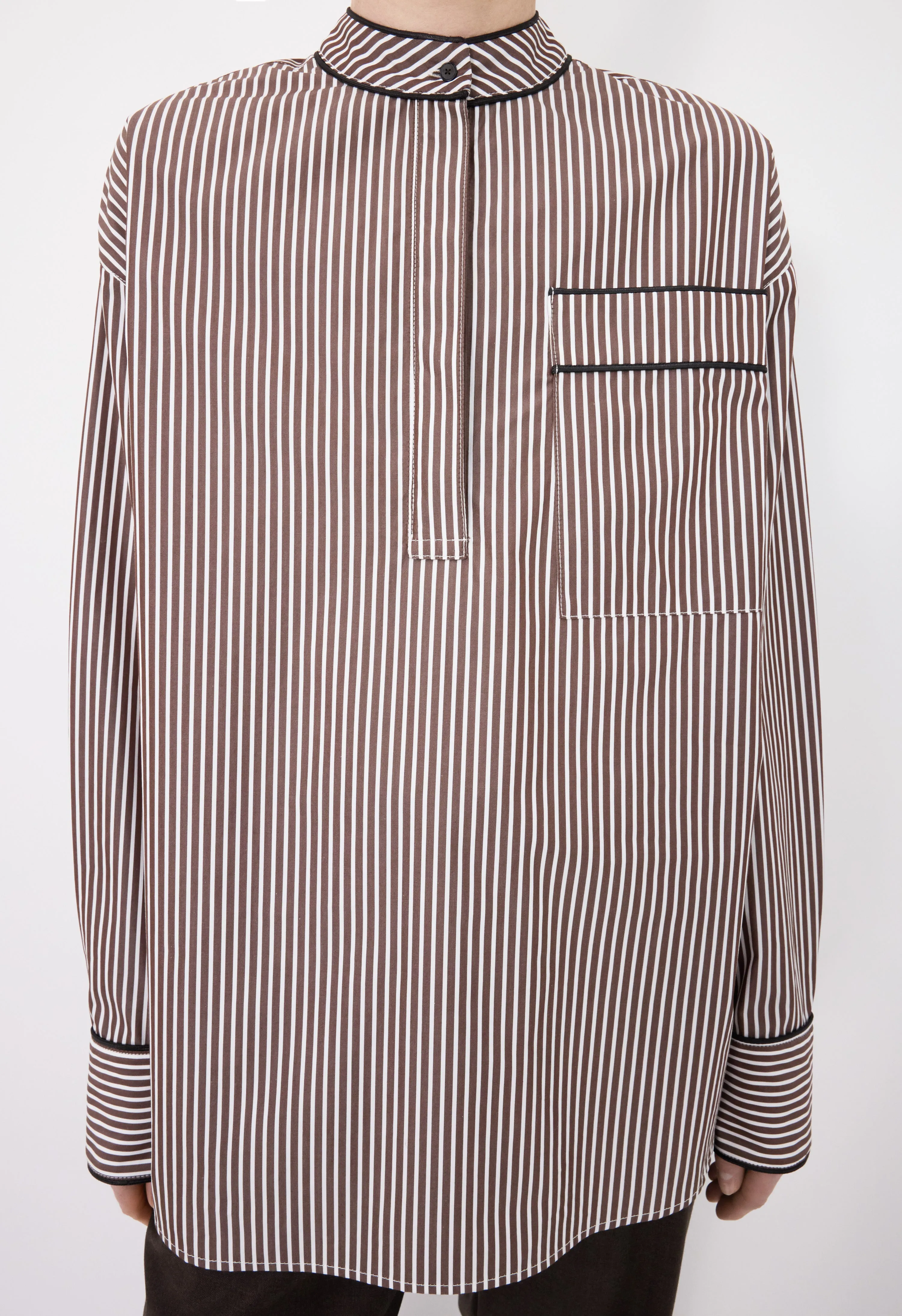 VERNA Cotton poplin shirt sold by Loulou De Saison product image thumbnail 4