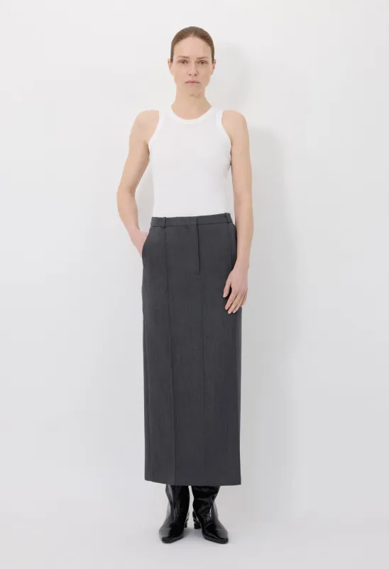 VERA Wool maxi skirt made by Loulou De Saison