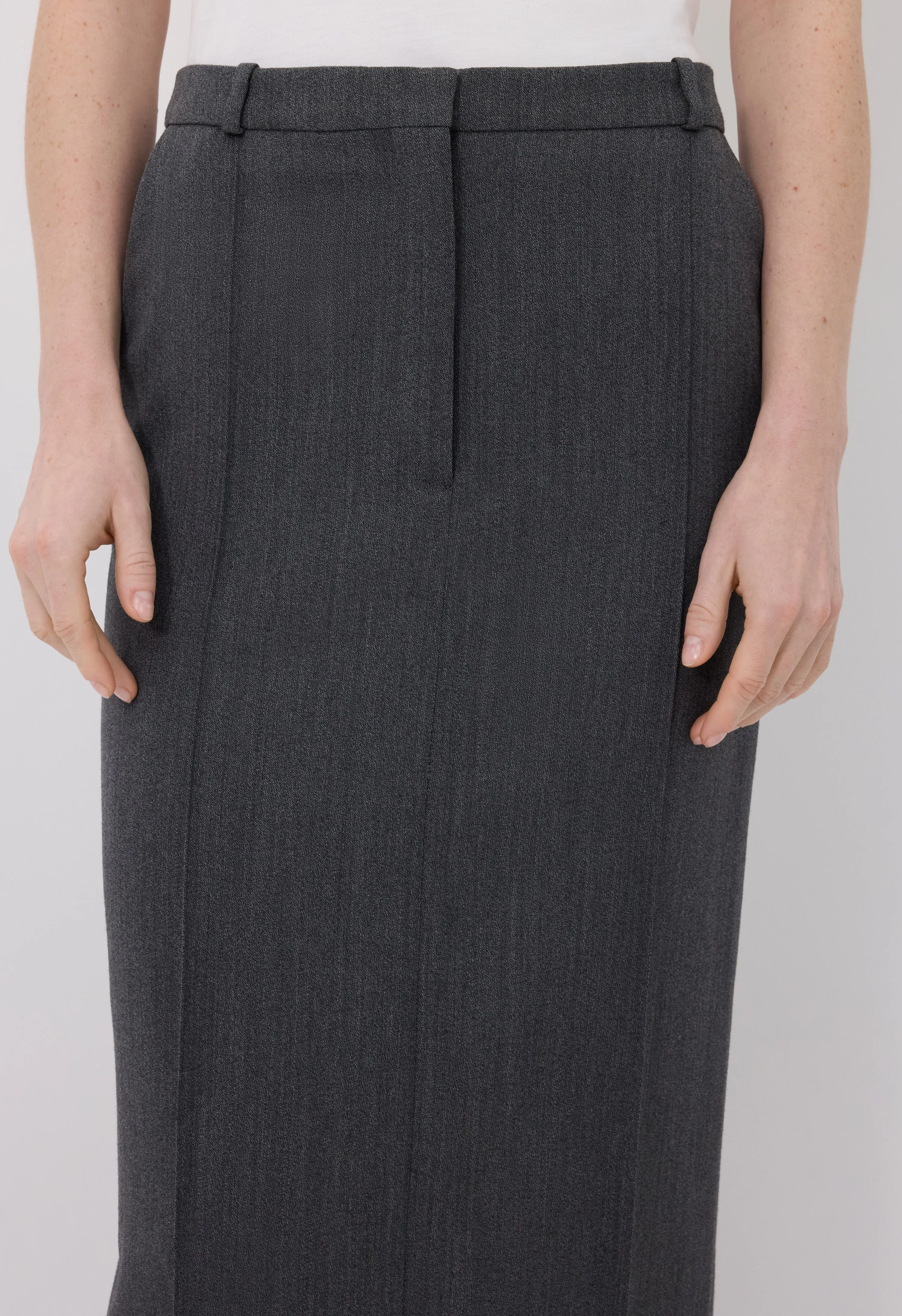 VERA Wool maxi skirt sold by Loulou De Saison product image thumbnail 4