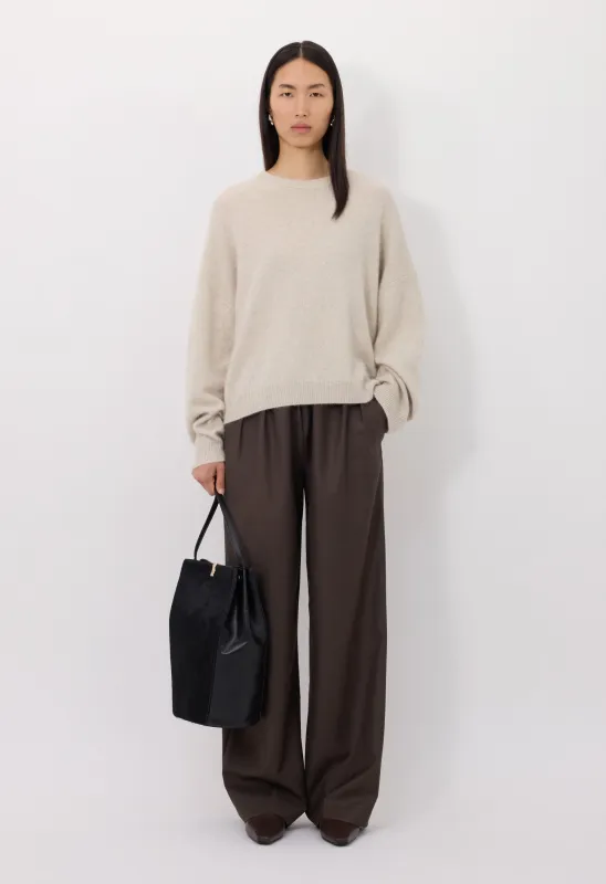 TRISTAN Yak blend sweater made by Loulou De Saison