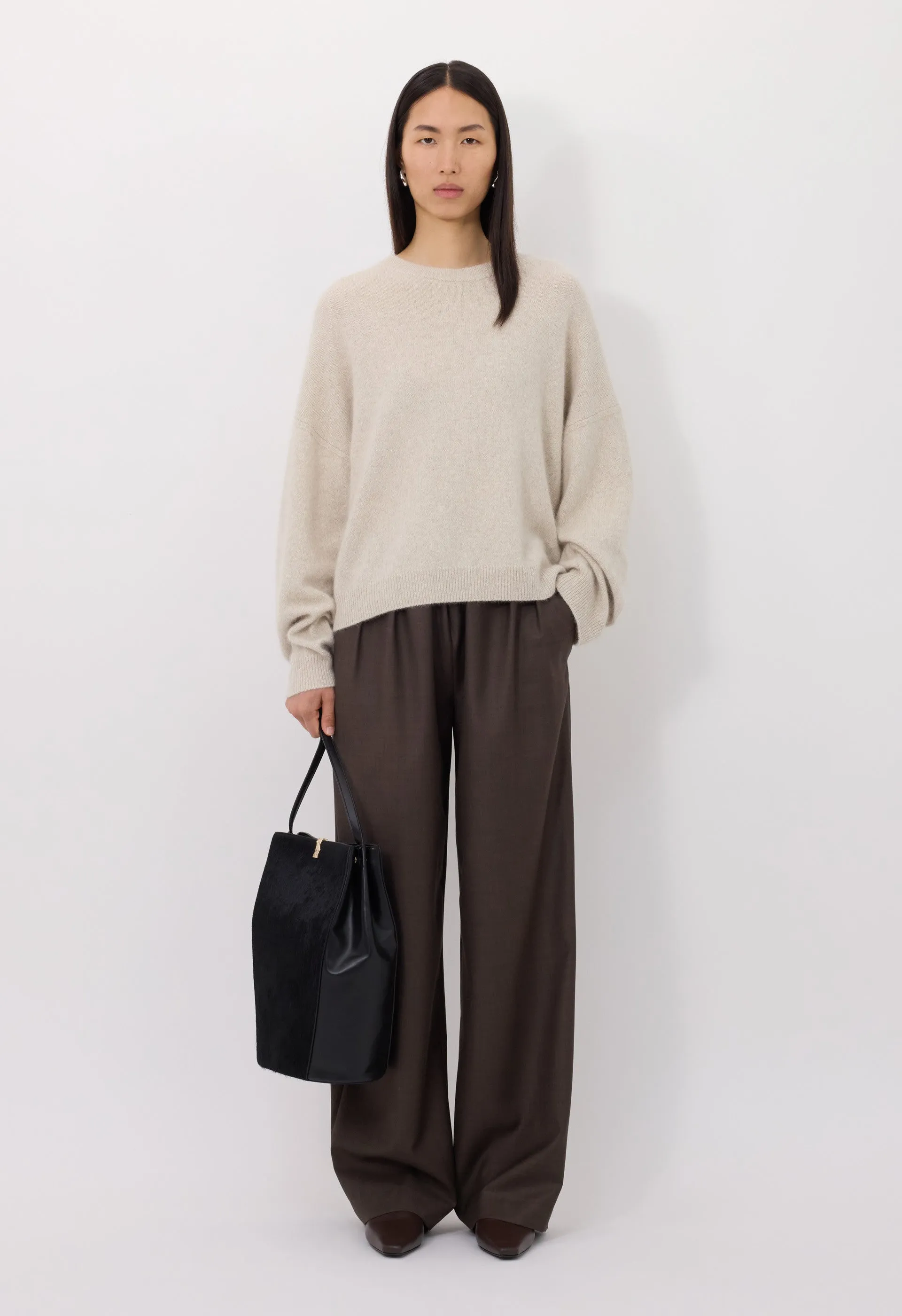 TRISTAN Yak blend sweater sold by Loulou De Saison