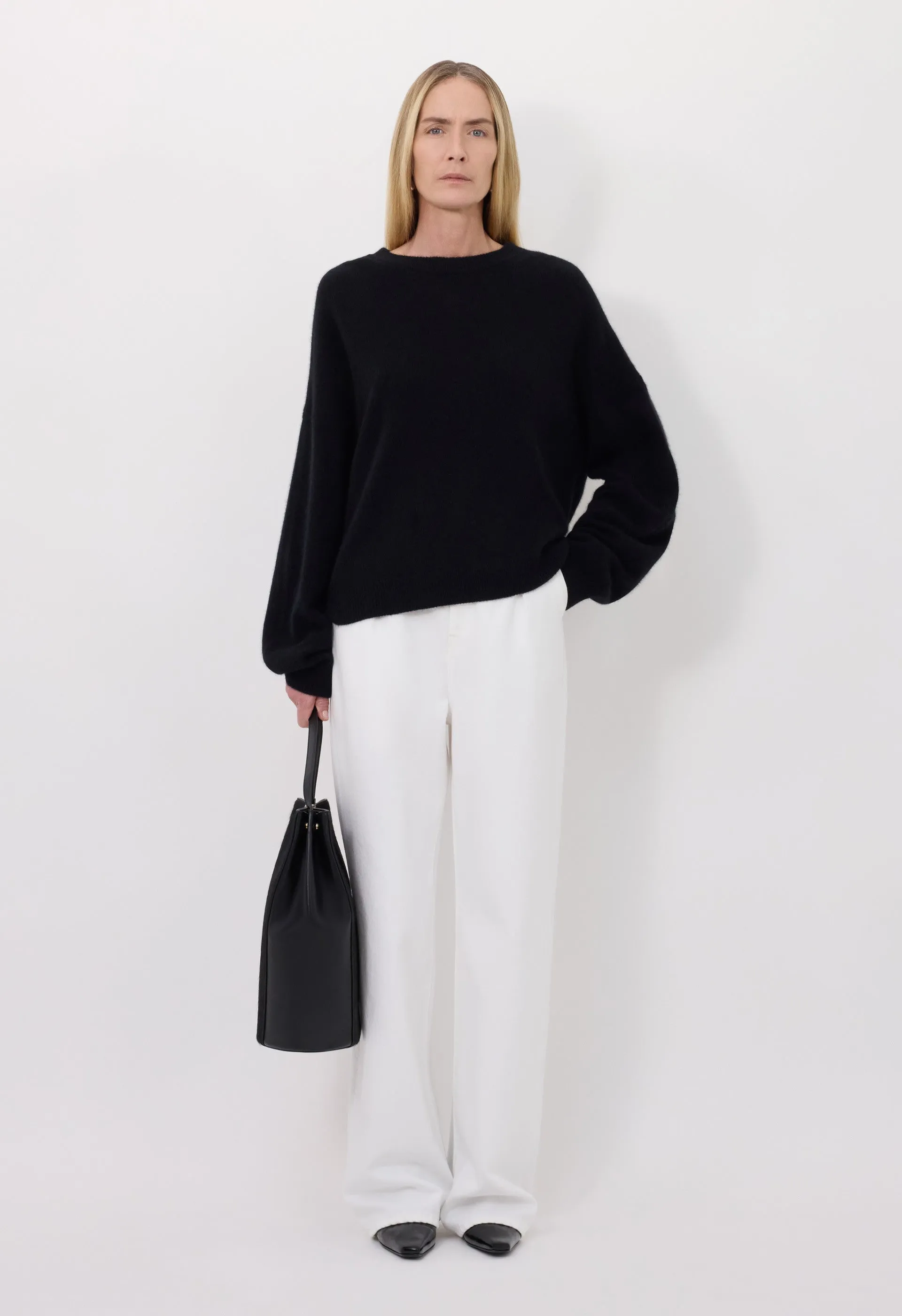 TRISTAN Yak blend sweater sold by Loulou De Saison