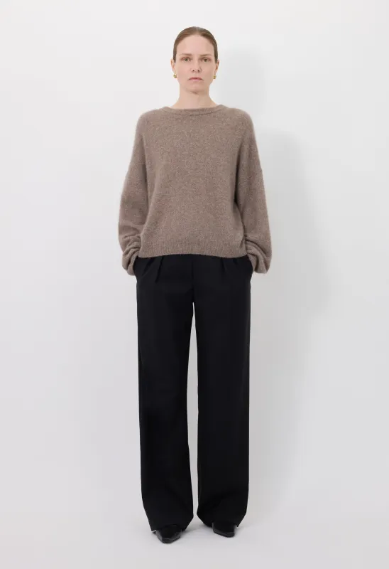 TRISTAN Yak blend sweater made by Loulou De Saison