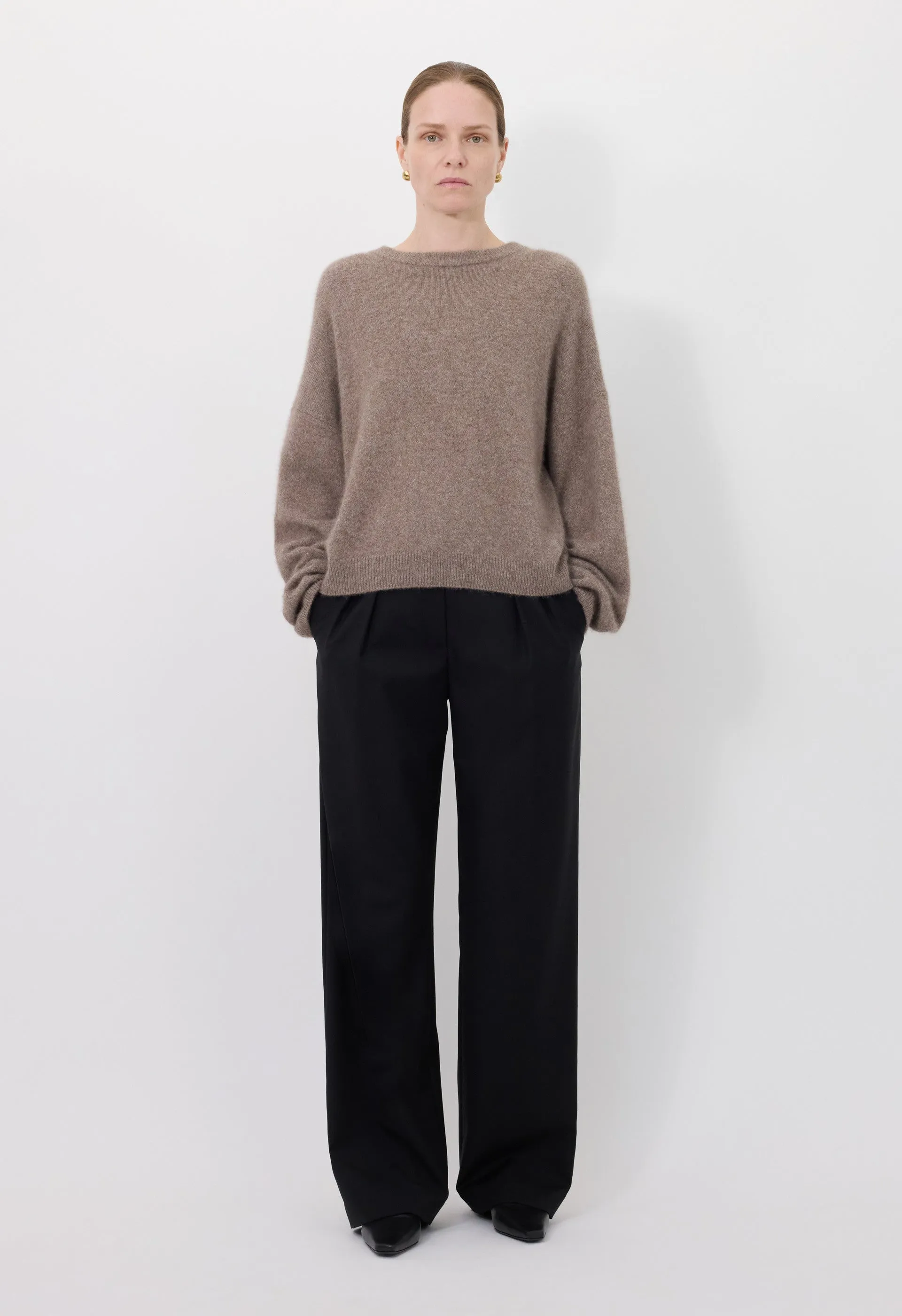 TRISTAN Yak blend sweater sold by Loulou De Saison