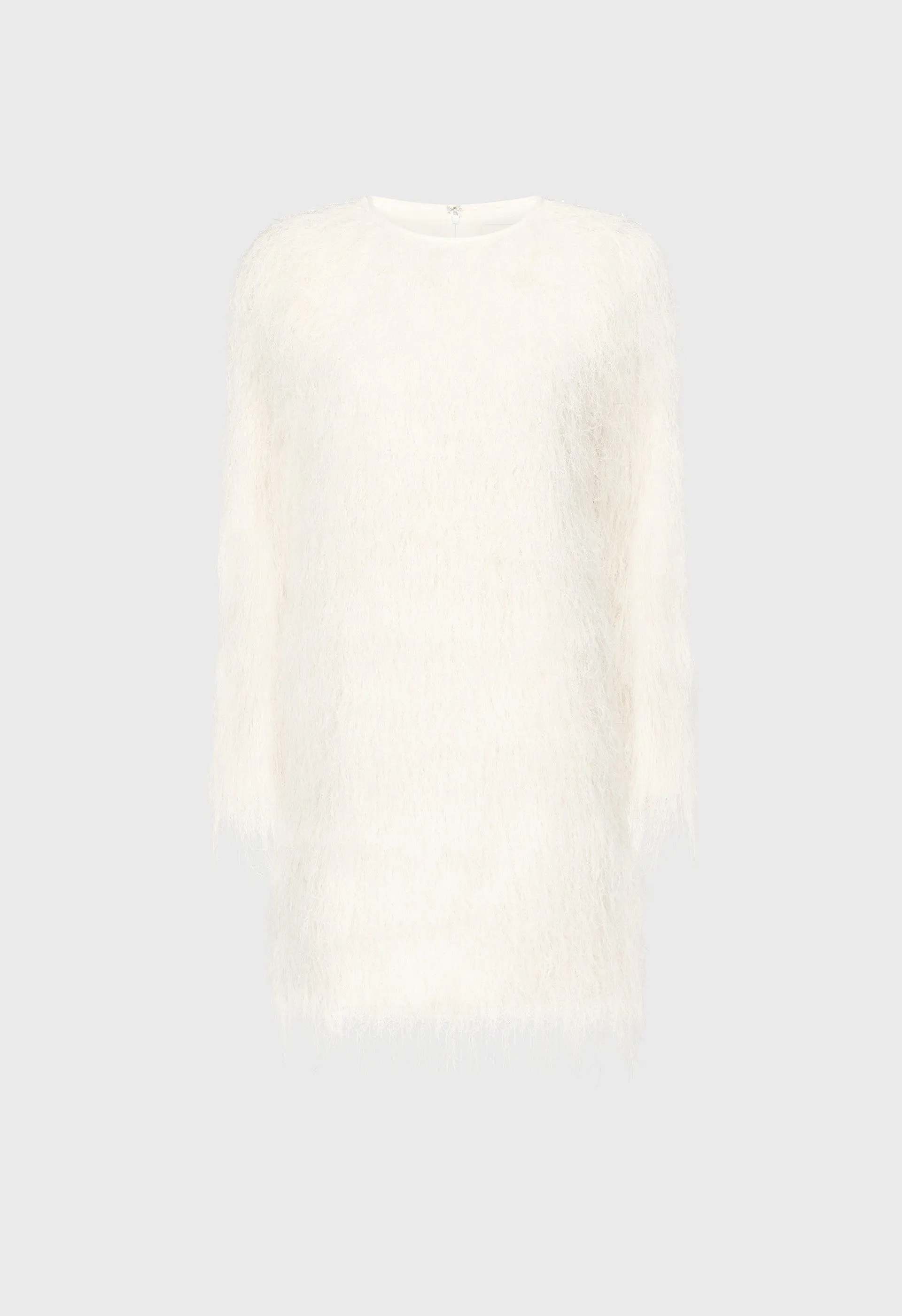 TINA Fringed fabric dress sold by Loulou De Saison product image thumbnail 2