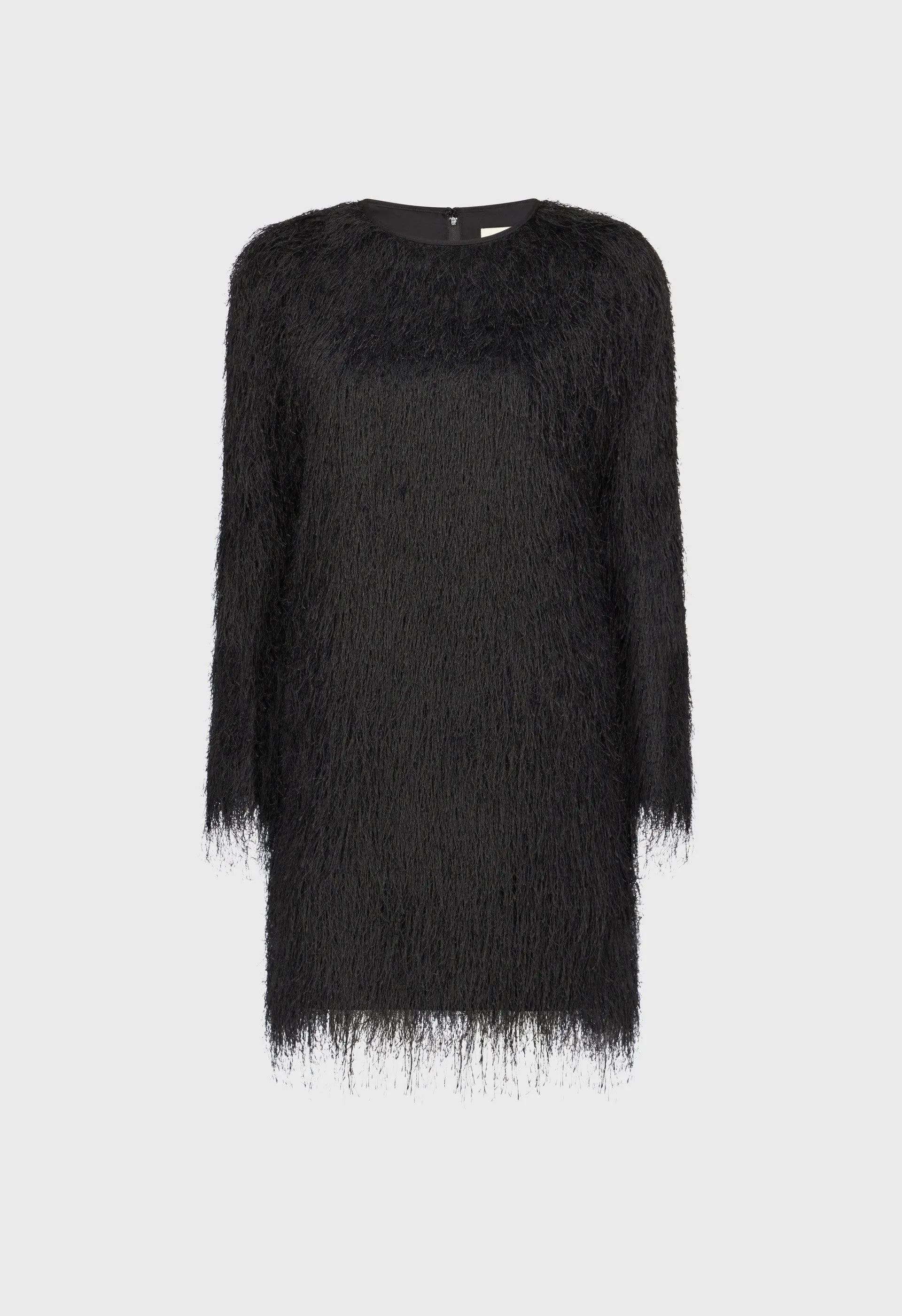 TINA Fringed fabric dress sold by Loulou De Saison product image thumbnail 2