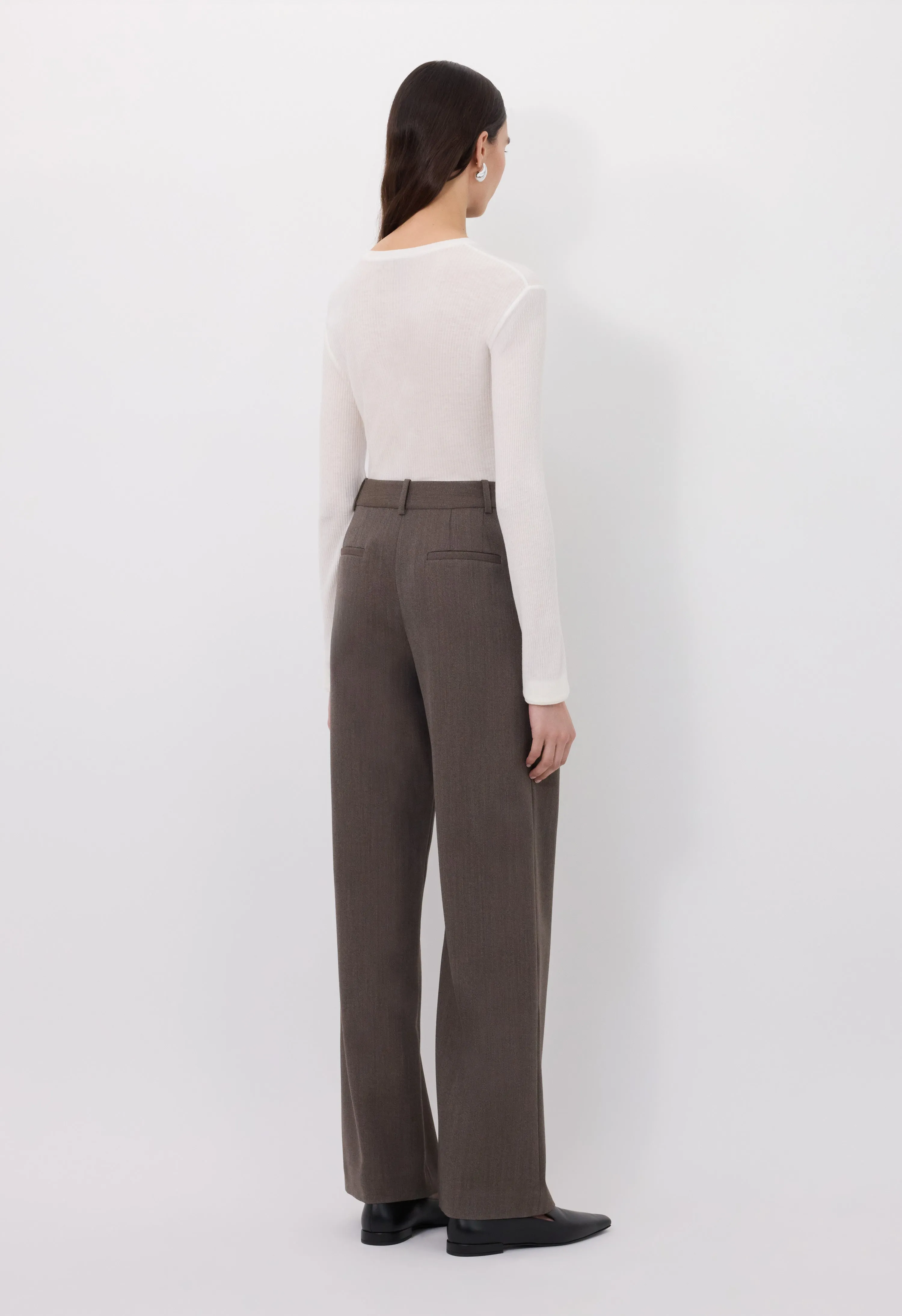 TARA Wool trousers sold by Loulou De Saison product image thumbnail 5