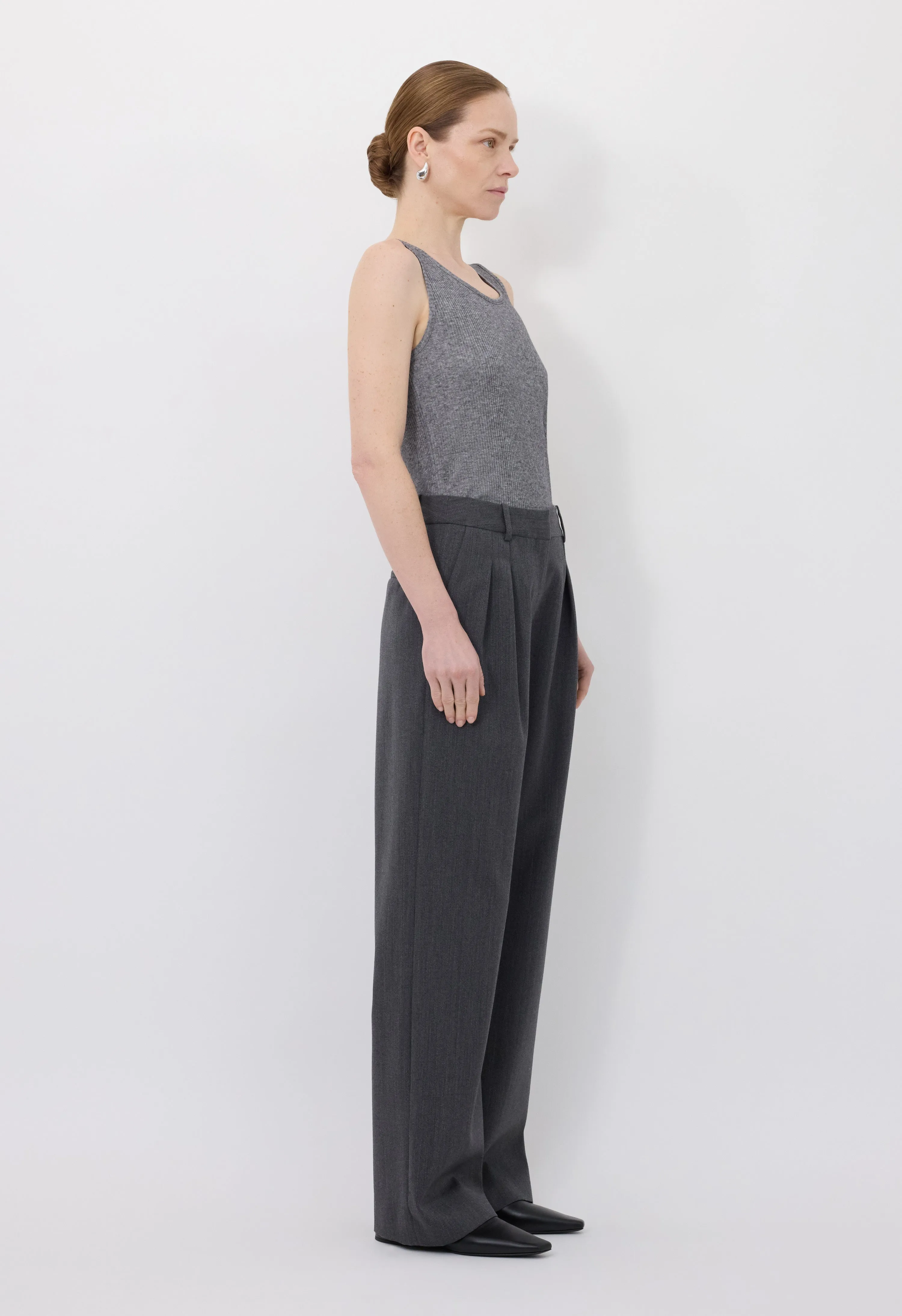 TARA Wool trousers sold by Loulou De Saison product image thumbnail 3