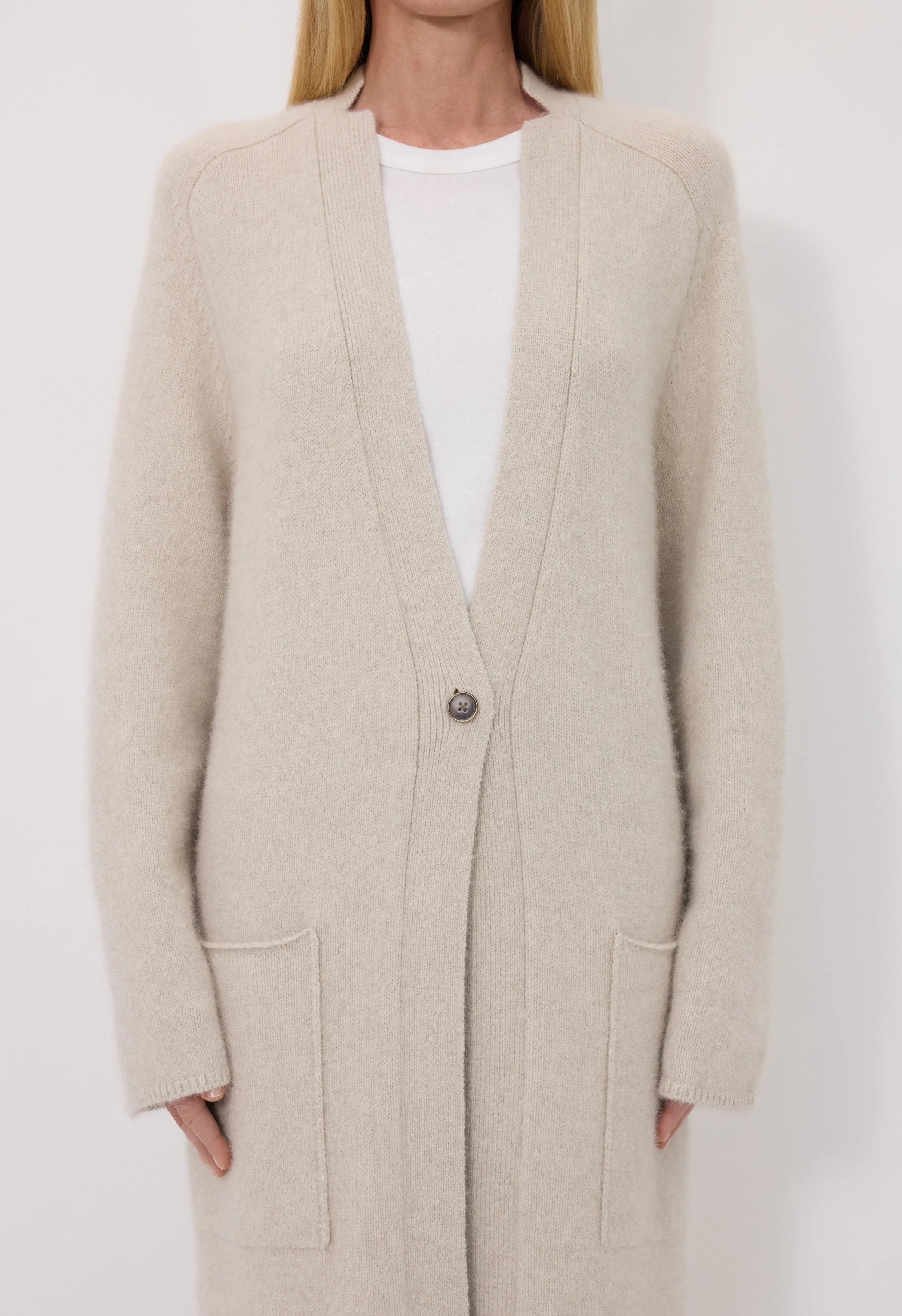 SMET Yak blend maxi cardigan sold by Loulou De Saison product image thumbnail 4