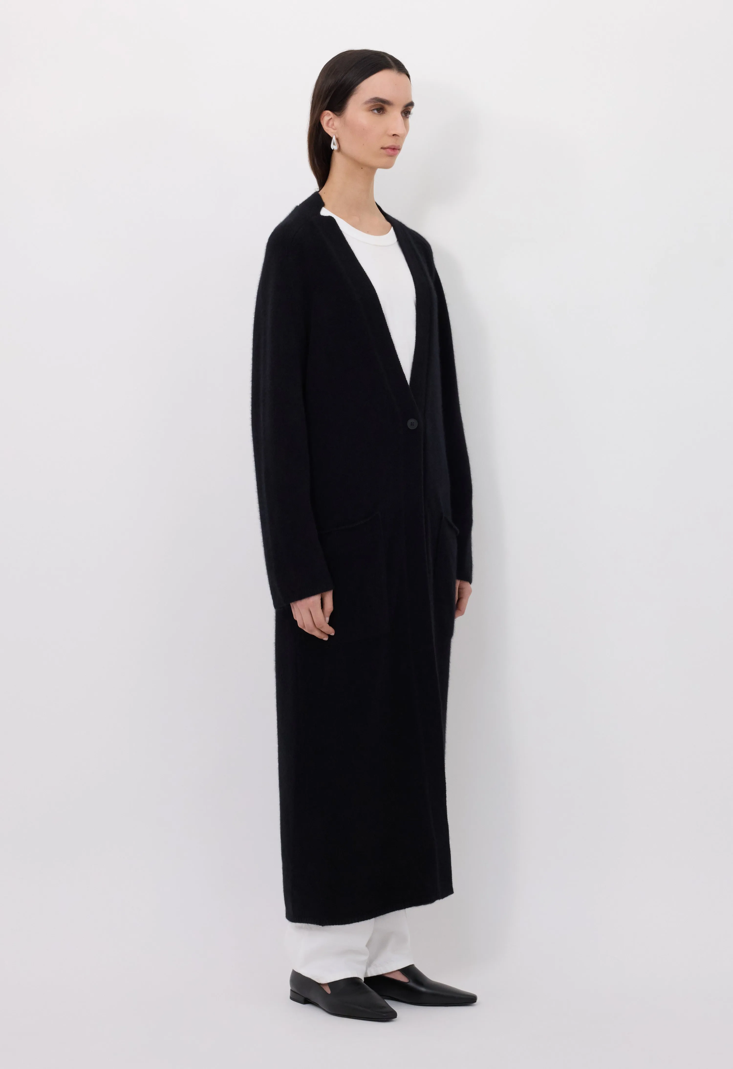 SMET Yak blend maxi cardigan sold by Loulou De Saison product image thumbnail 3