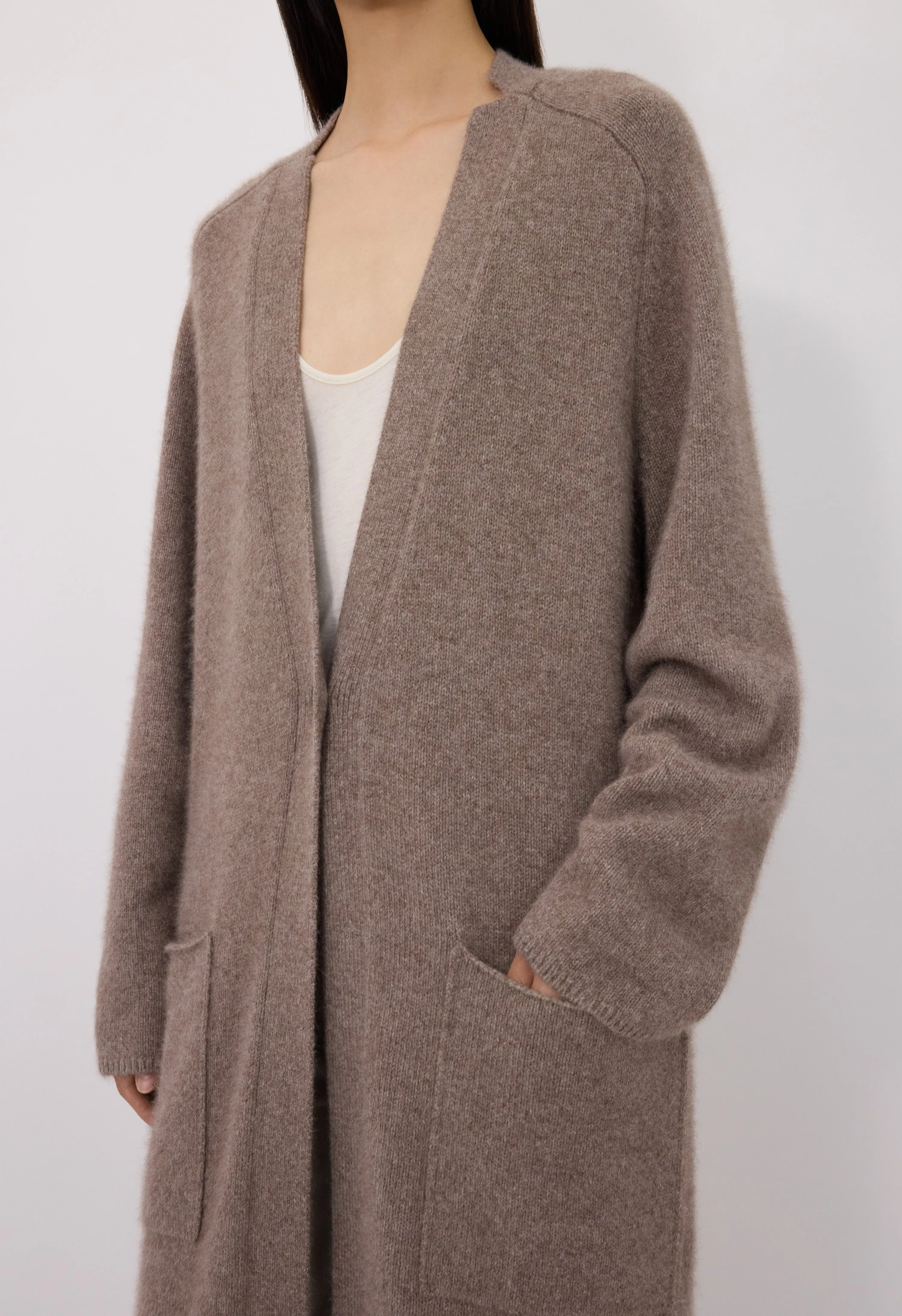 SMET Yak blend maxi cardigan sold by Loulou De Saison product image thumbnail 4