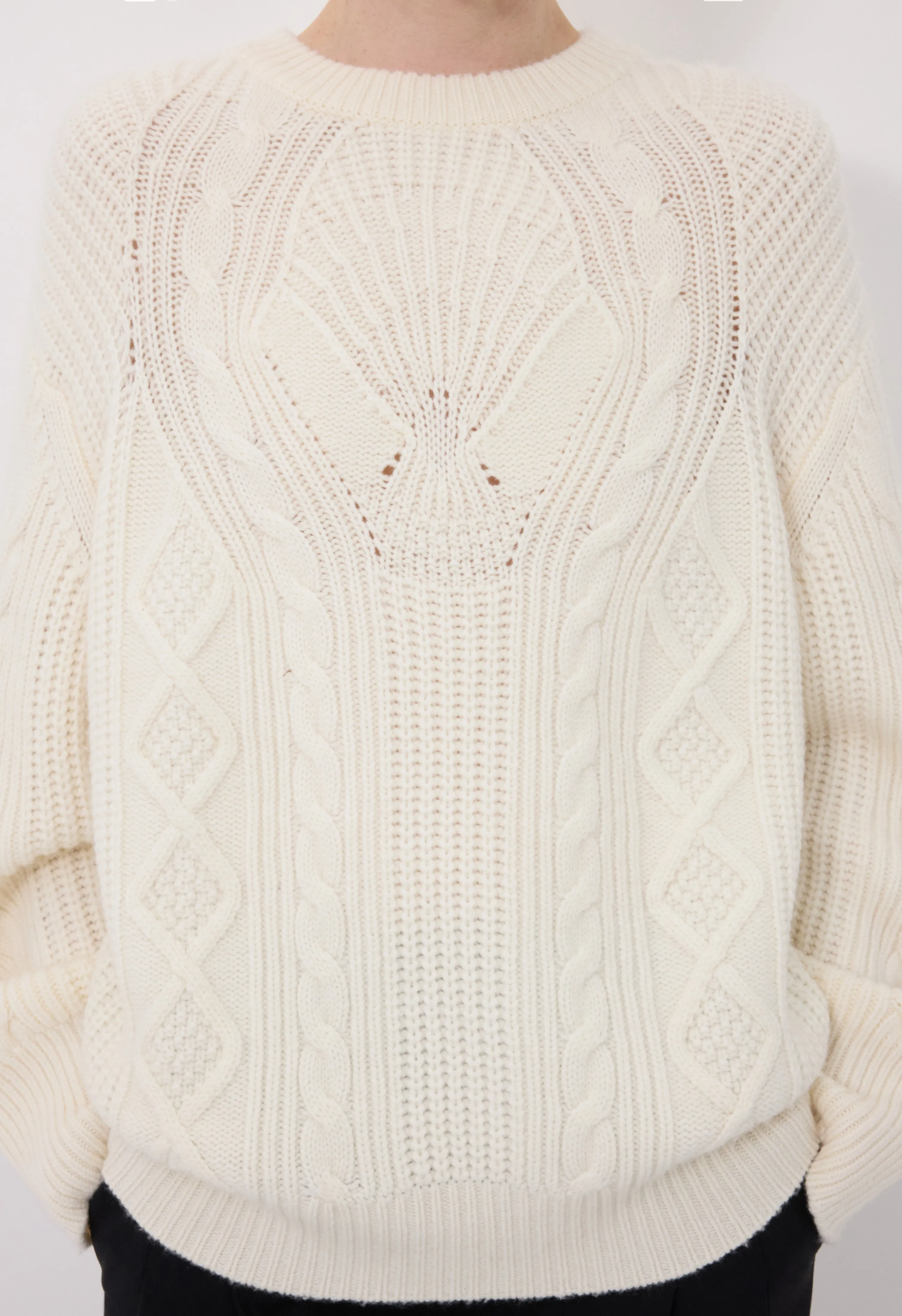 SILVA CABLE KNIT SWEATER sold by Loulou De Saison product image thumbnail 4