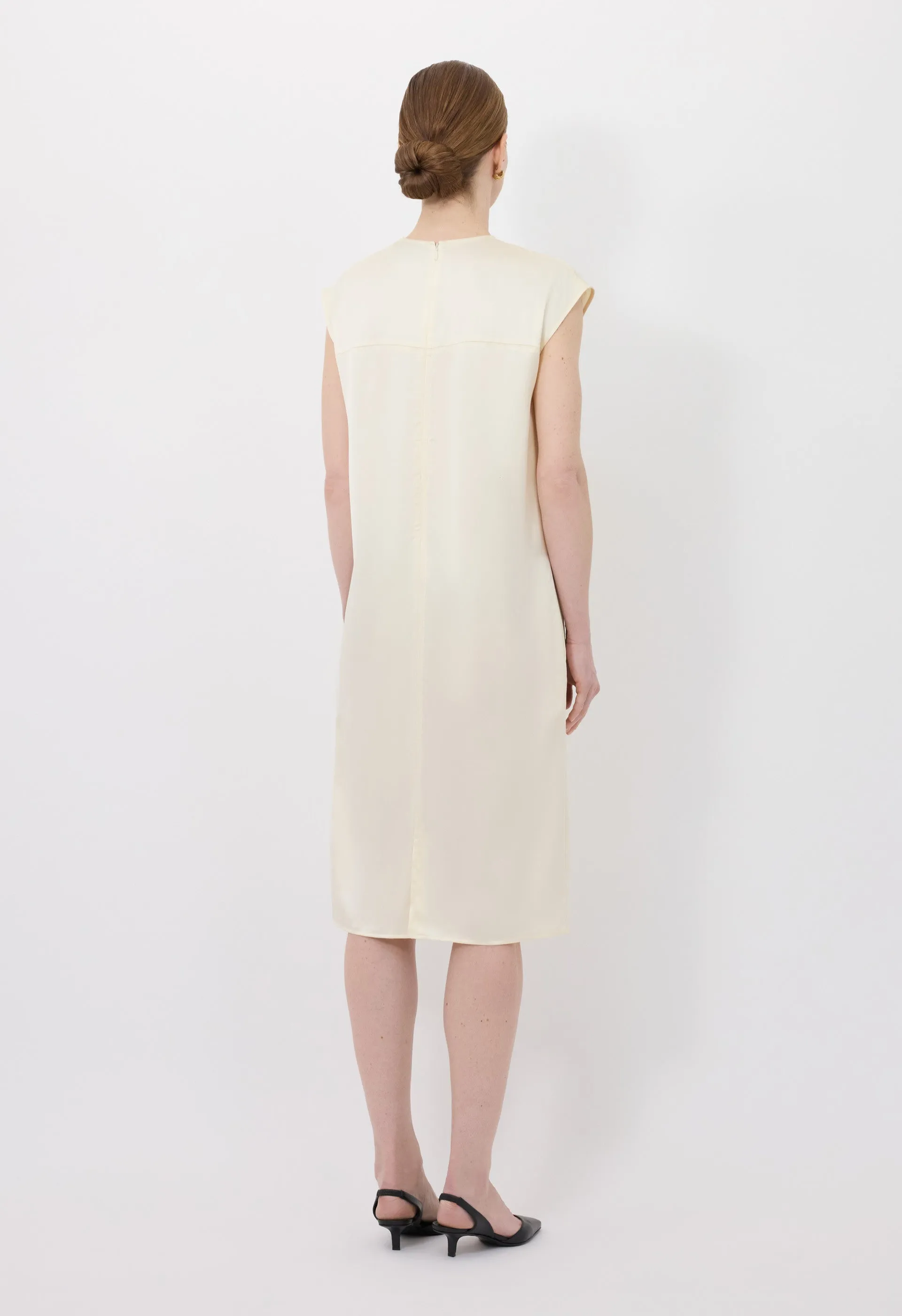 SEENA Satin dress sold by Loulou De Saison product image thumbnail 4