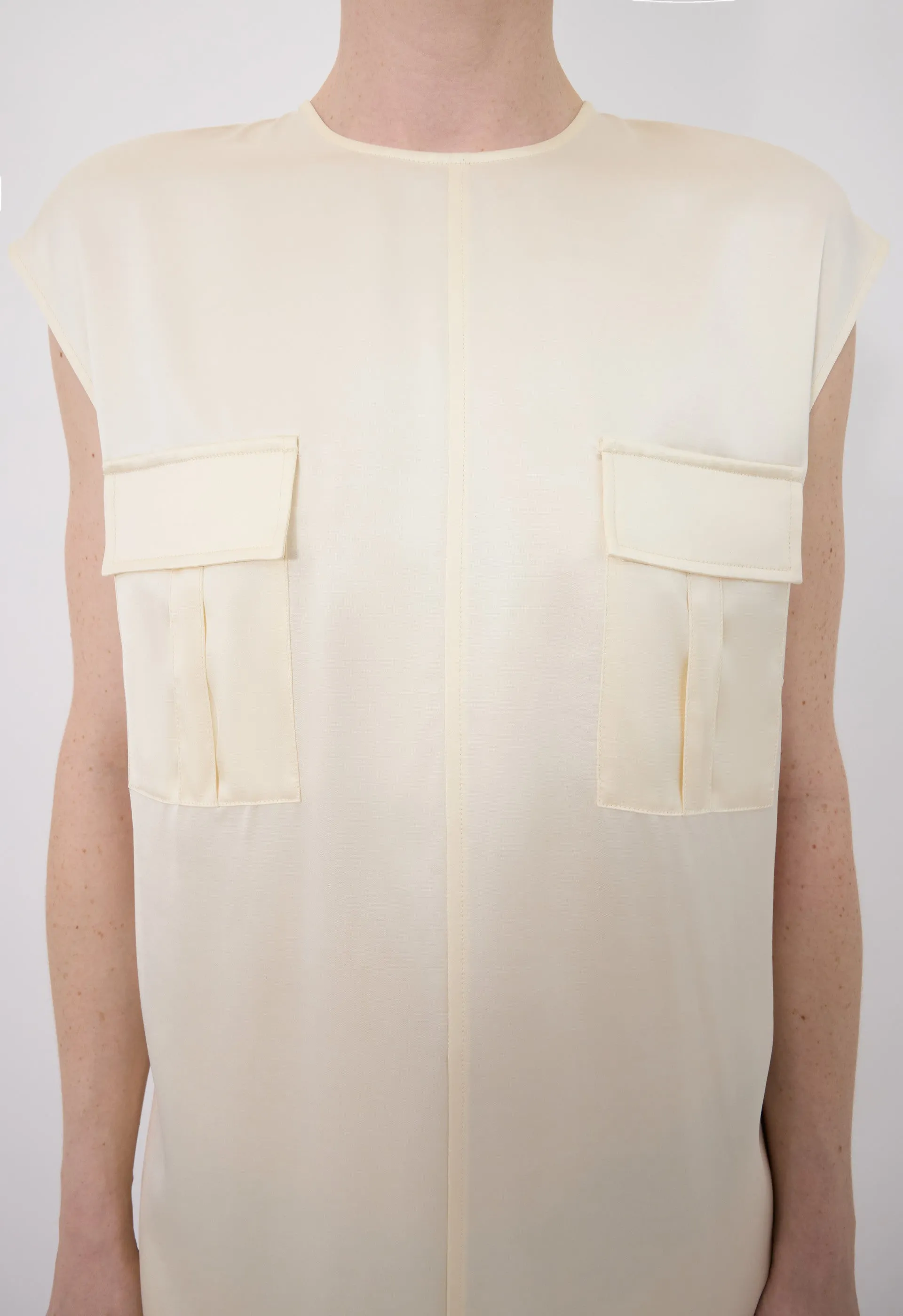 SEENA Satin dress sold by Loulou De Saison product image thumbnail 5