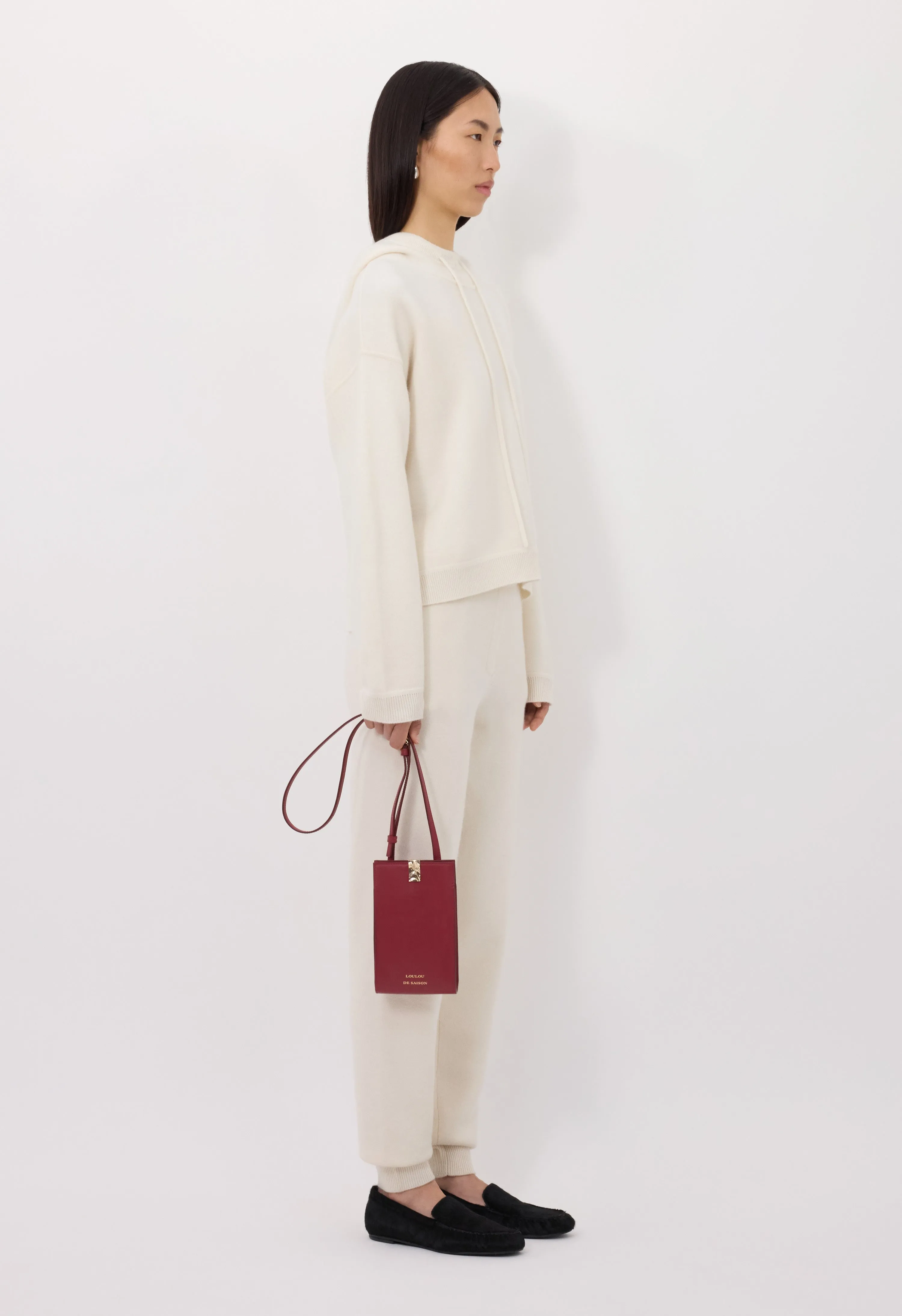 SARLA LDS Cashmere hoodie sold by Loulou De Saison product image thumbnail 3