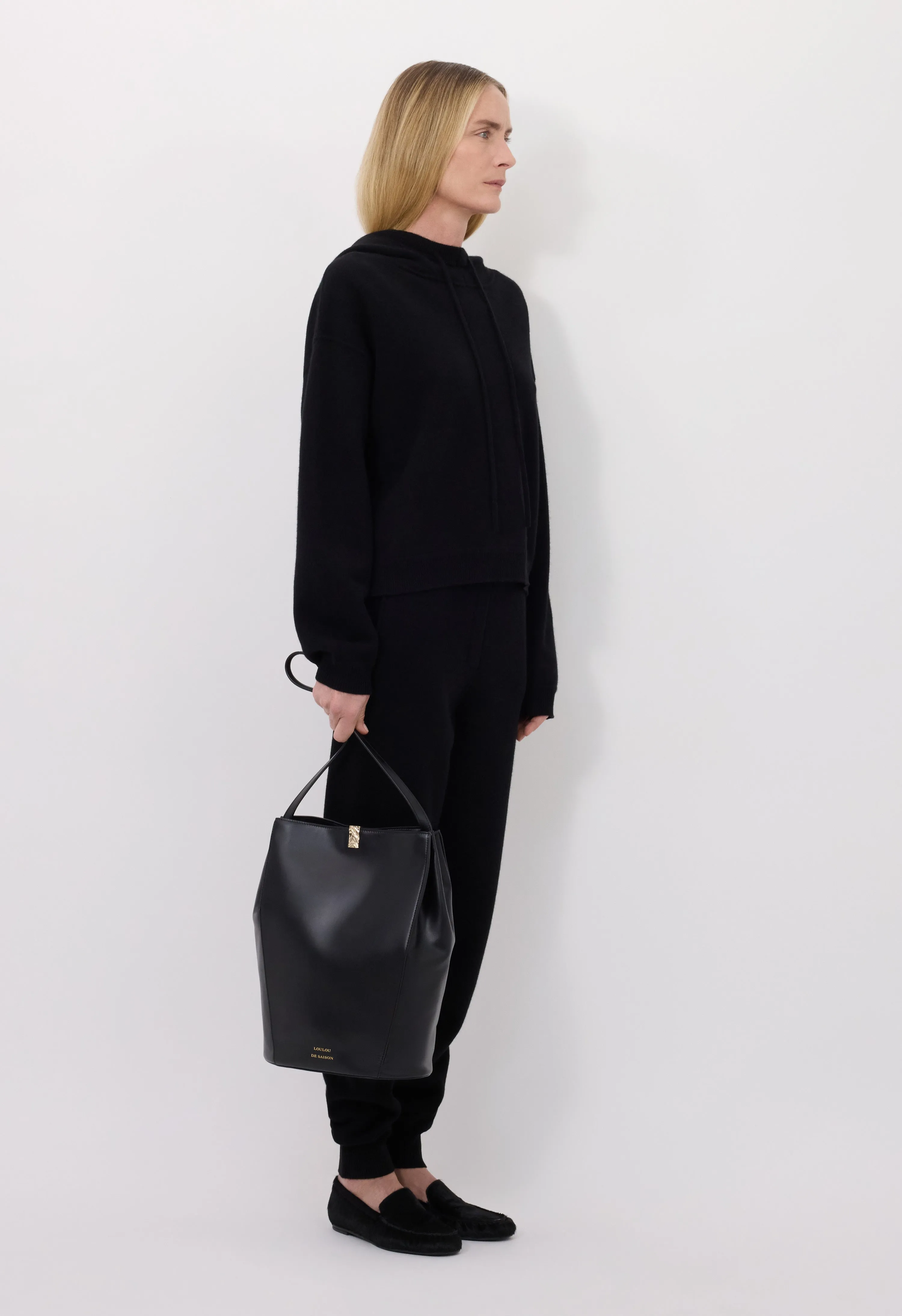 SARLA LDS Cashmere hoodie sold by Loulou De Saison product image thumbnail 3