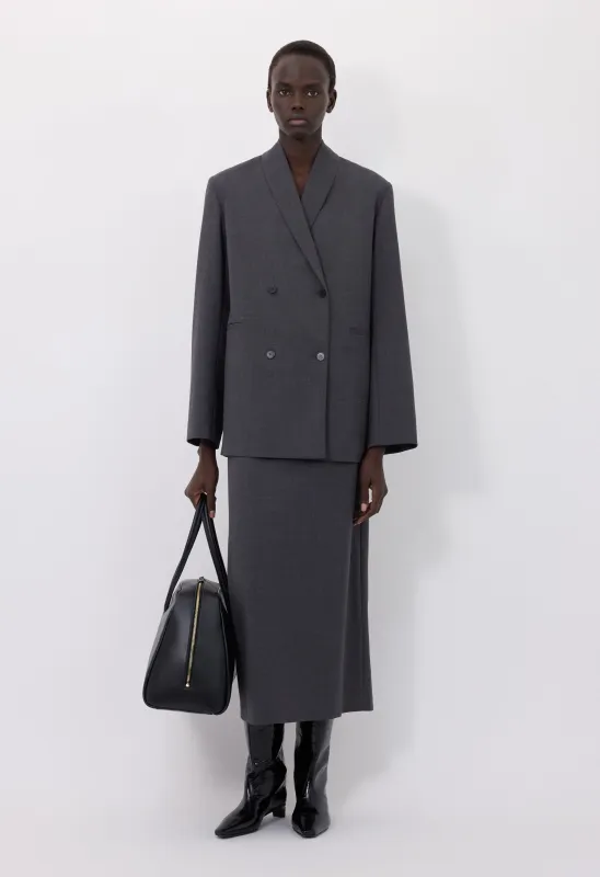 SANCIA LDS Double breasted shawl collar jacket sold by Loulou De Saison