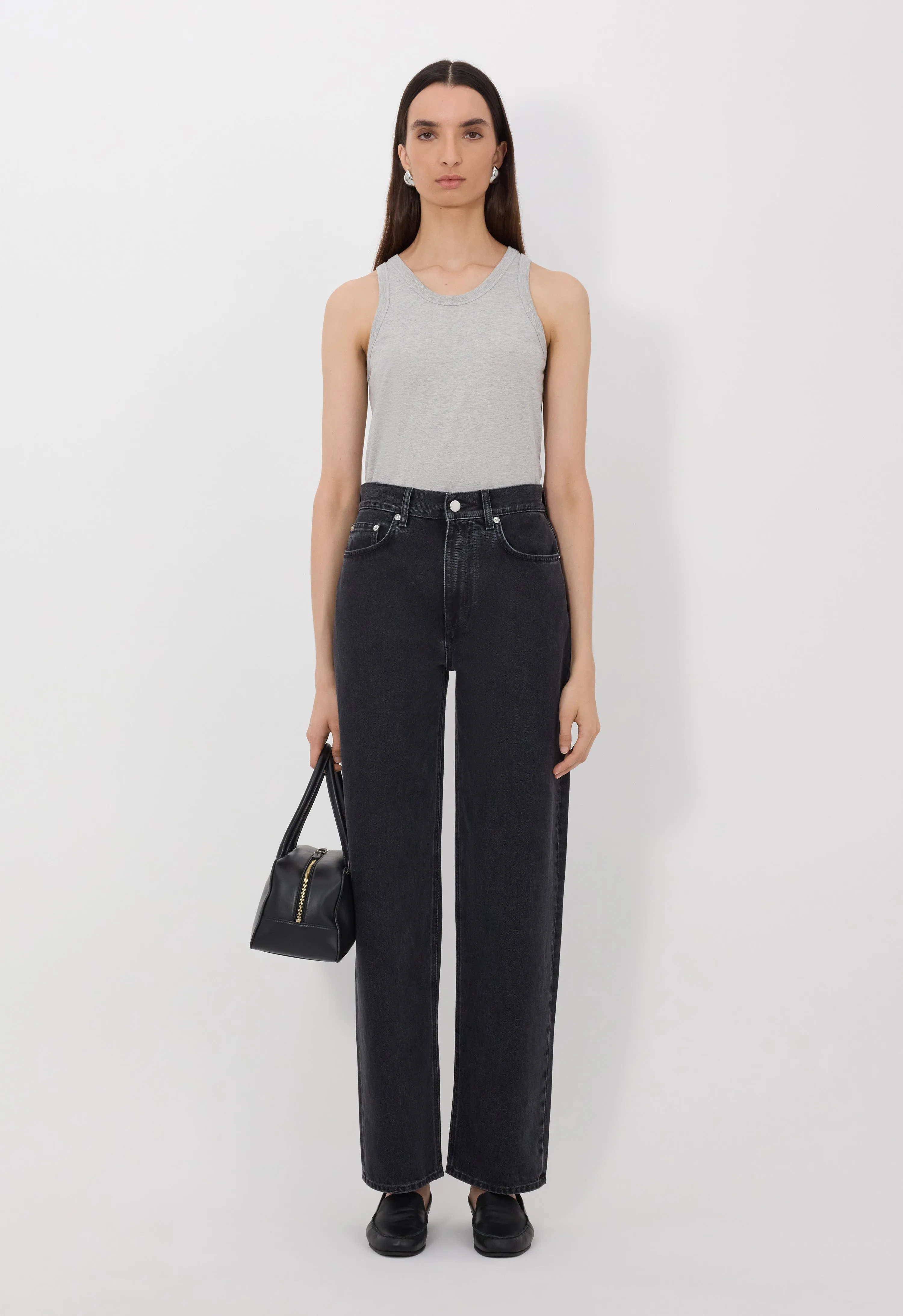 SAMUR LDS Organic denim boyfriend jeans sold by Loulou De Saison