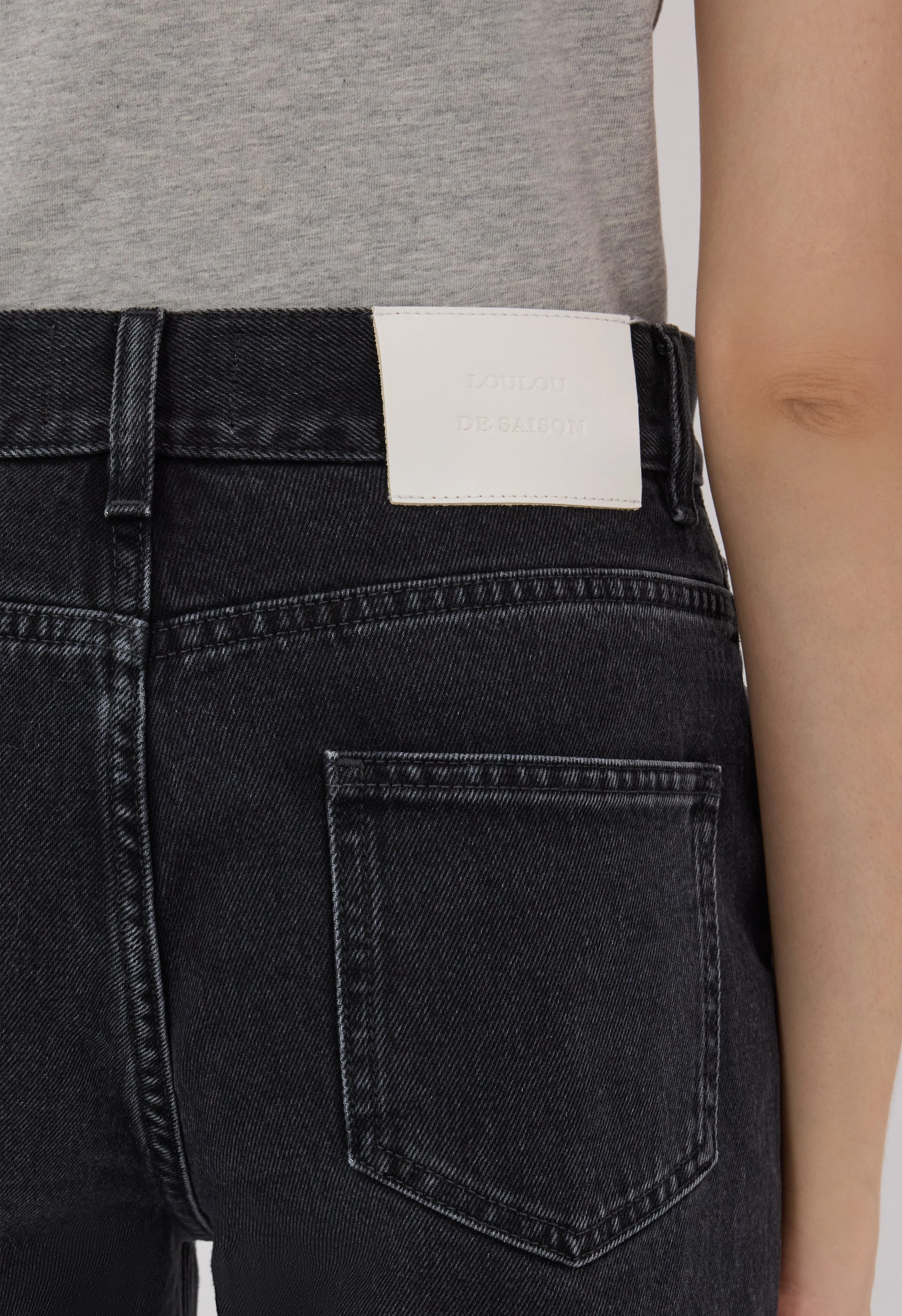 SAMUR LDS Organic denim boyfriend jeans sold by Loulou De Saison product image thumbnail 4