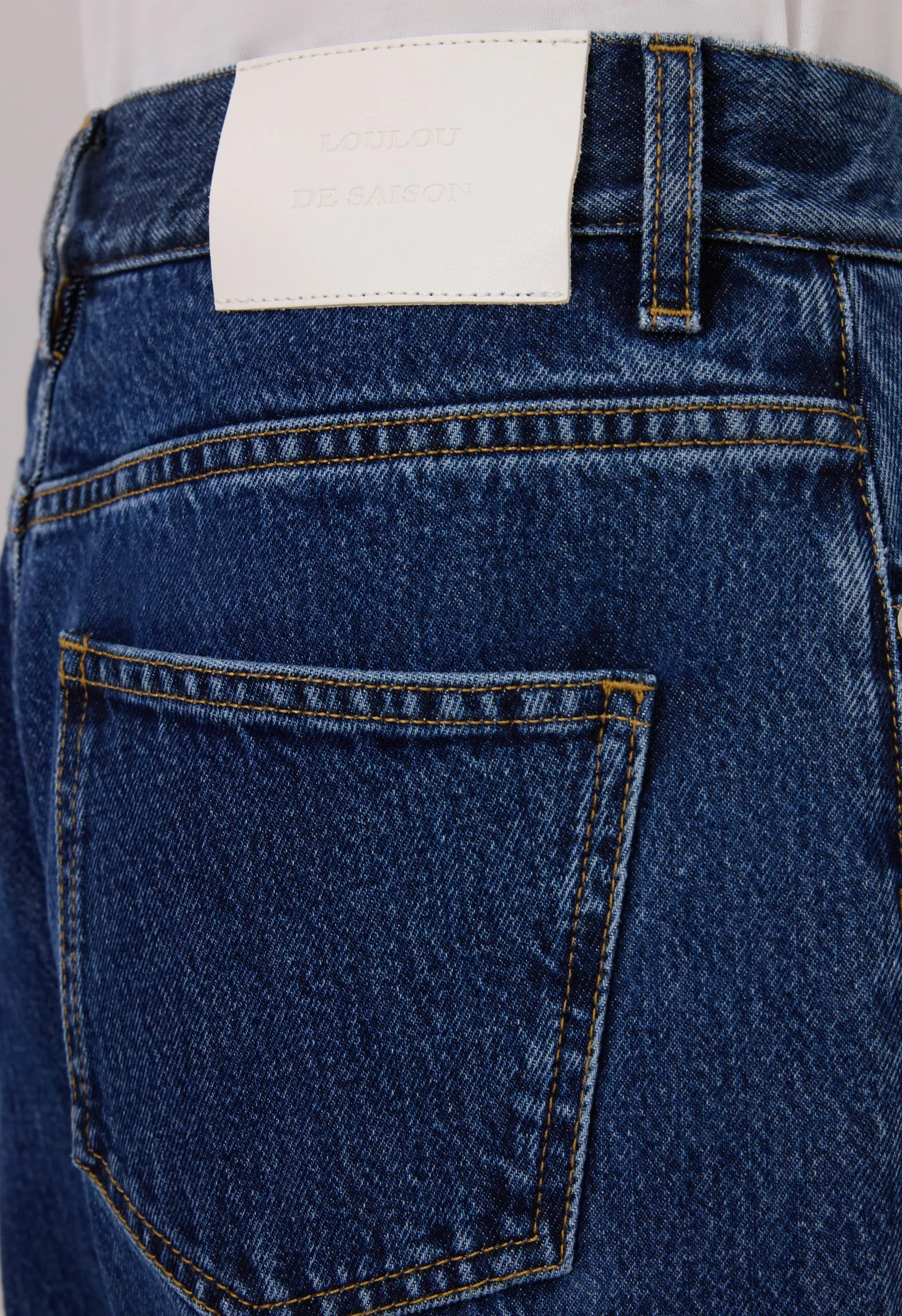 SAMUR LDS Organic denim boyfriend jeans sold by Loulou De Saison product image thumbnail 4