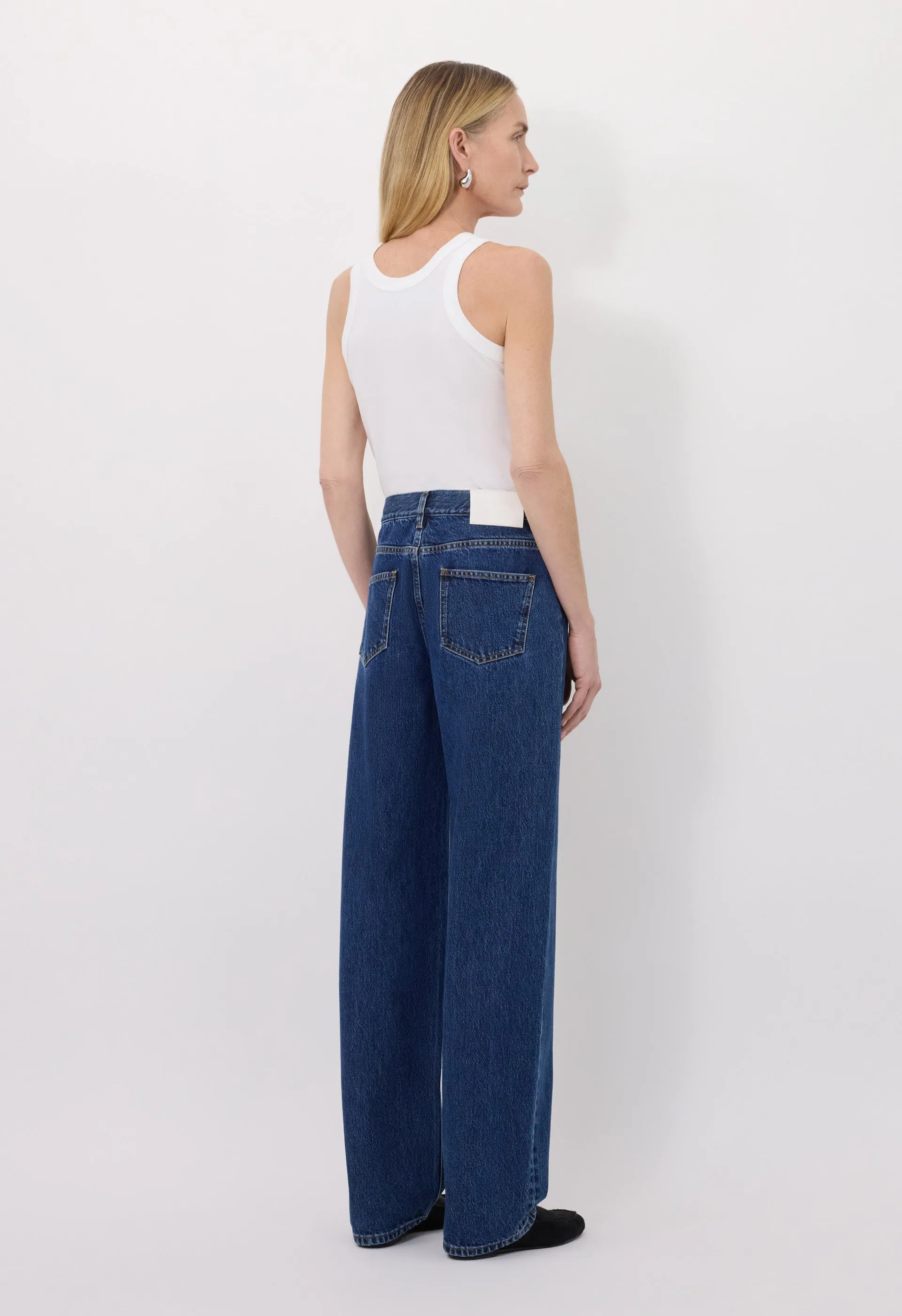 SAMUR LDS Organic denim boyfriend jeans sold by Loulou De Saison product image thumbnail 5