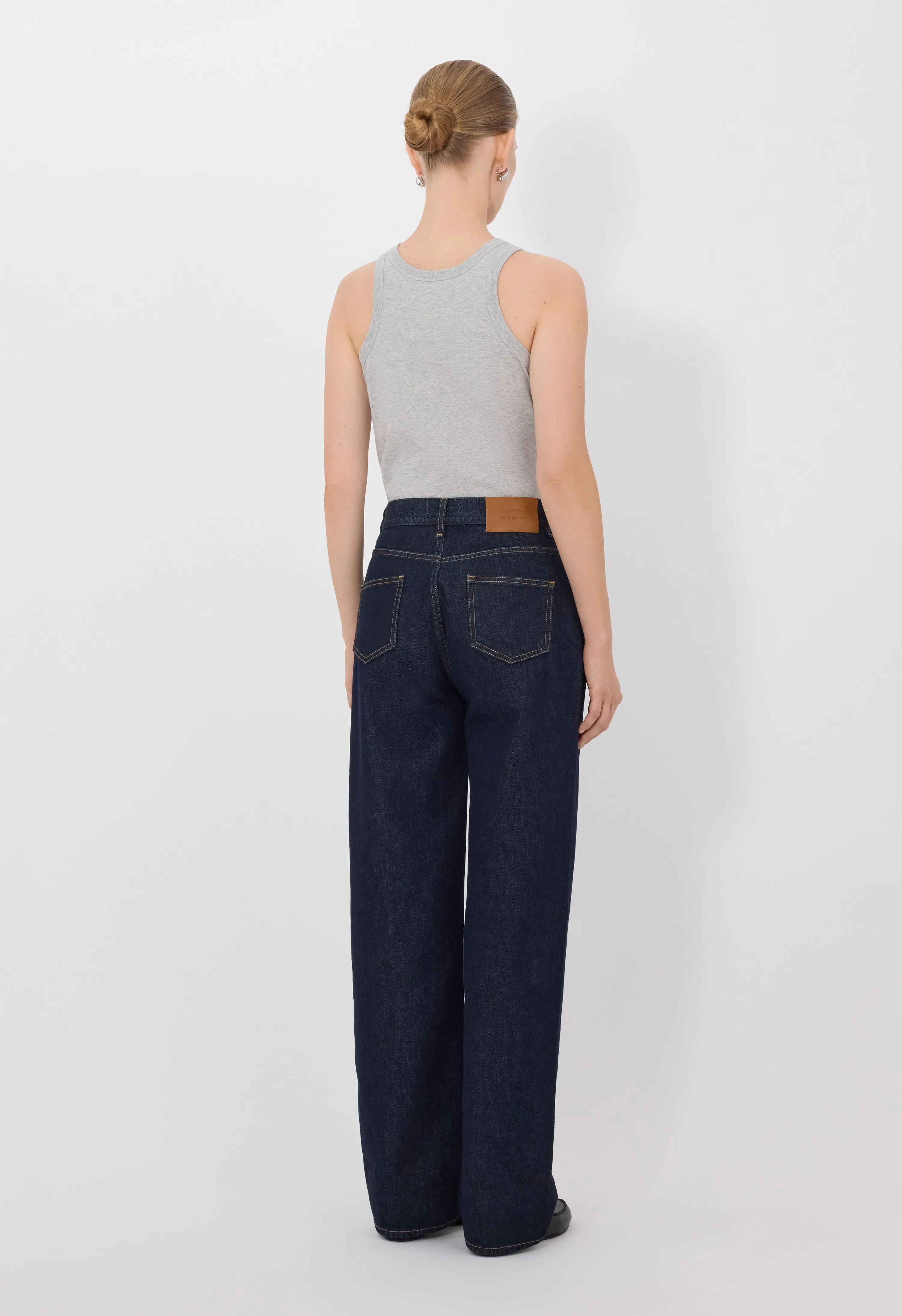 SAMUR LDS Organic denim boyfriend jeans sold by Loulou De Saison product image thumbnail 5