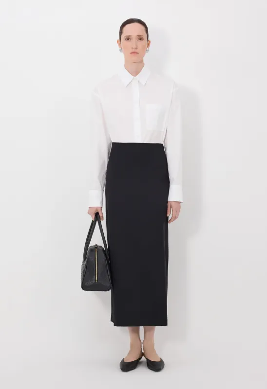 SAMOS LDS Grain de poudre long skirt made by Loulou De Saison