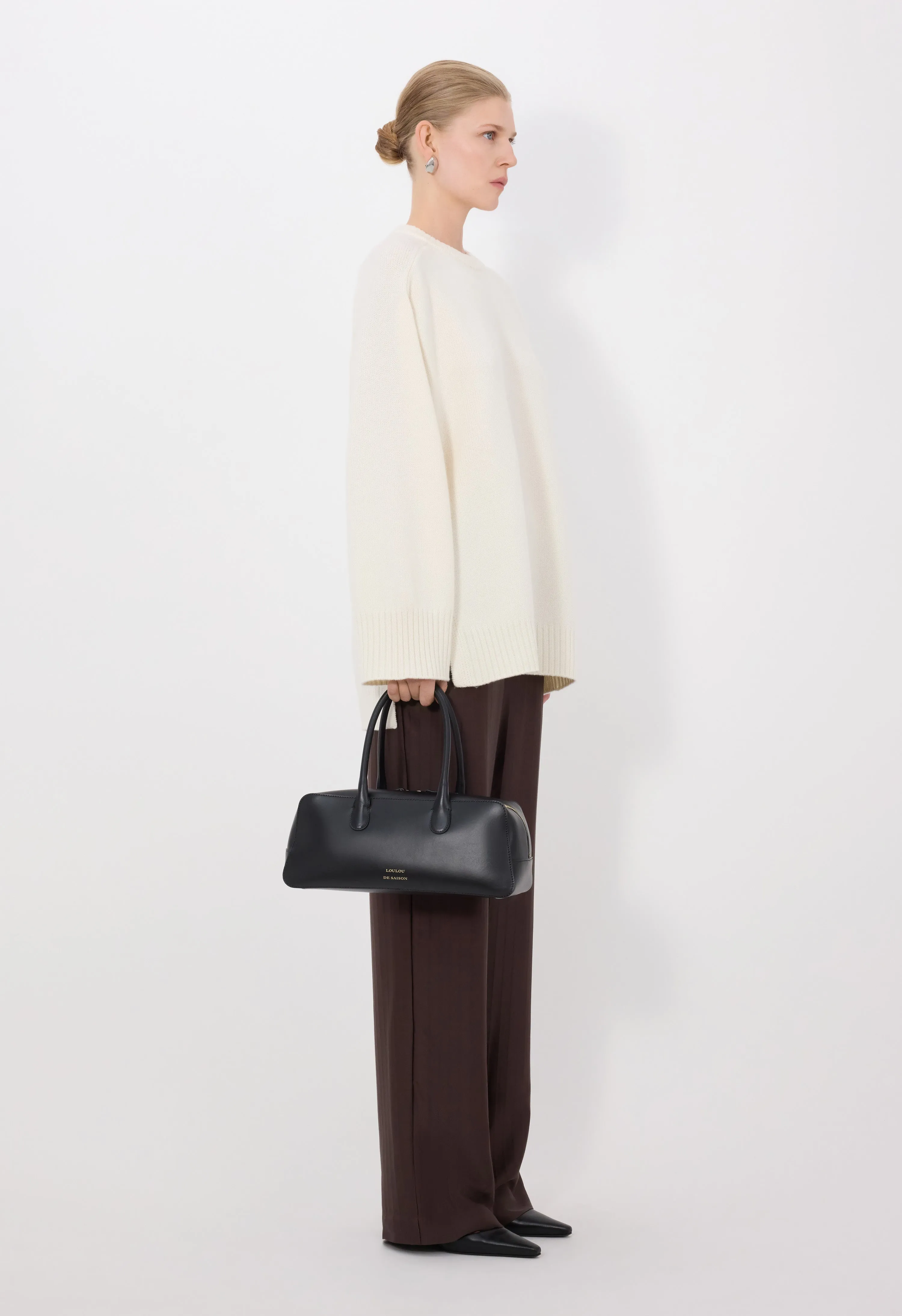 SAFI LDS Long cashmere sweater sold by Loulou De Saison product image thumbnail 3