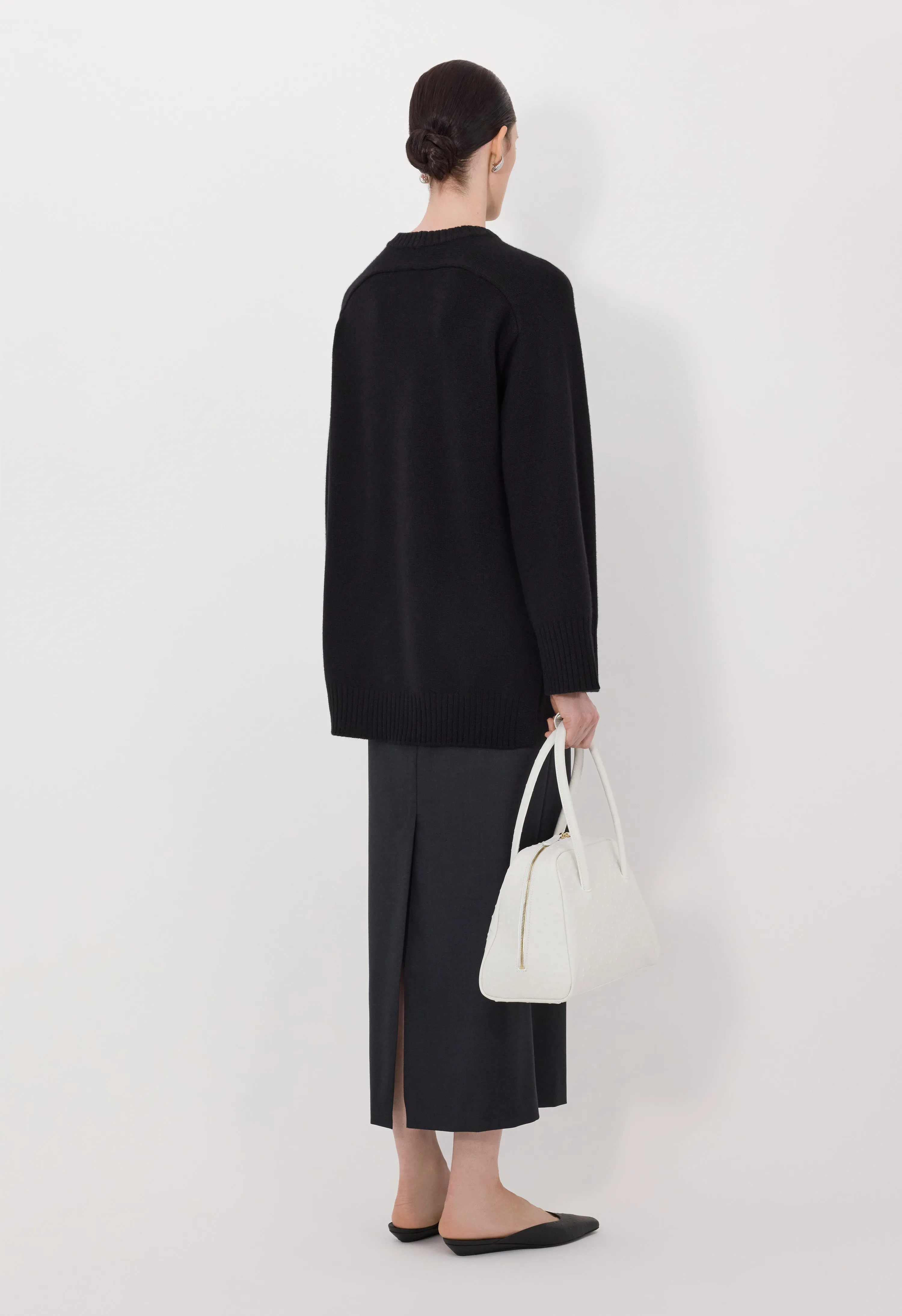 SAFI LDS Long cashmere sweater sold by Loulou De Saison product image thumbnail 5