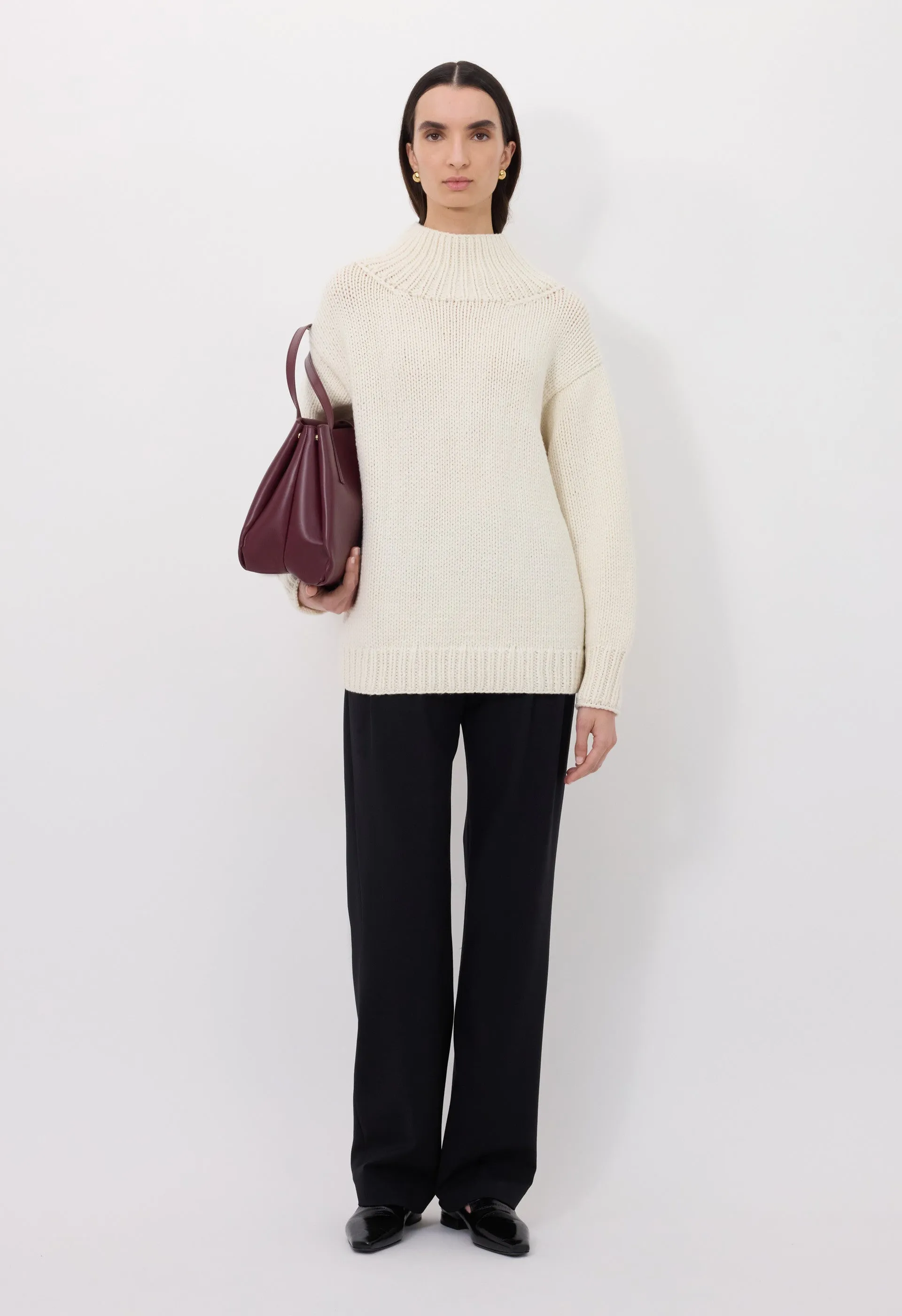 RYLE Hand-knit cashmere sweater sold by Loulou De Saison product image thumbnail 3