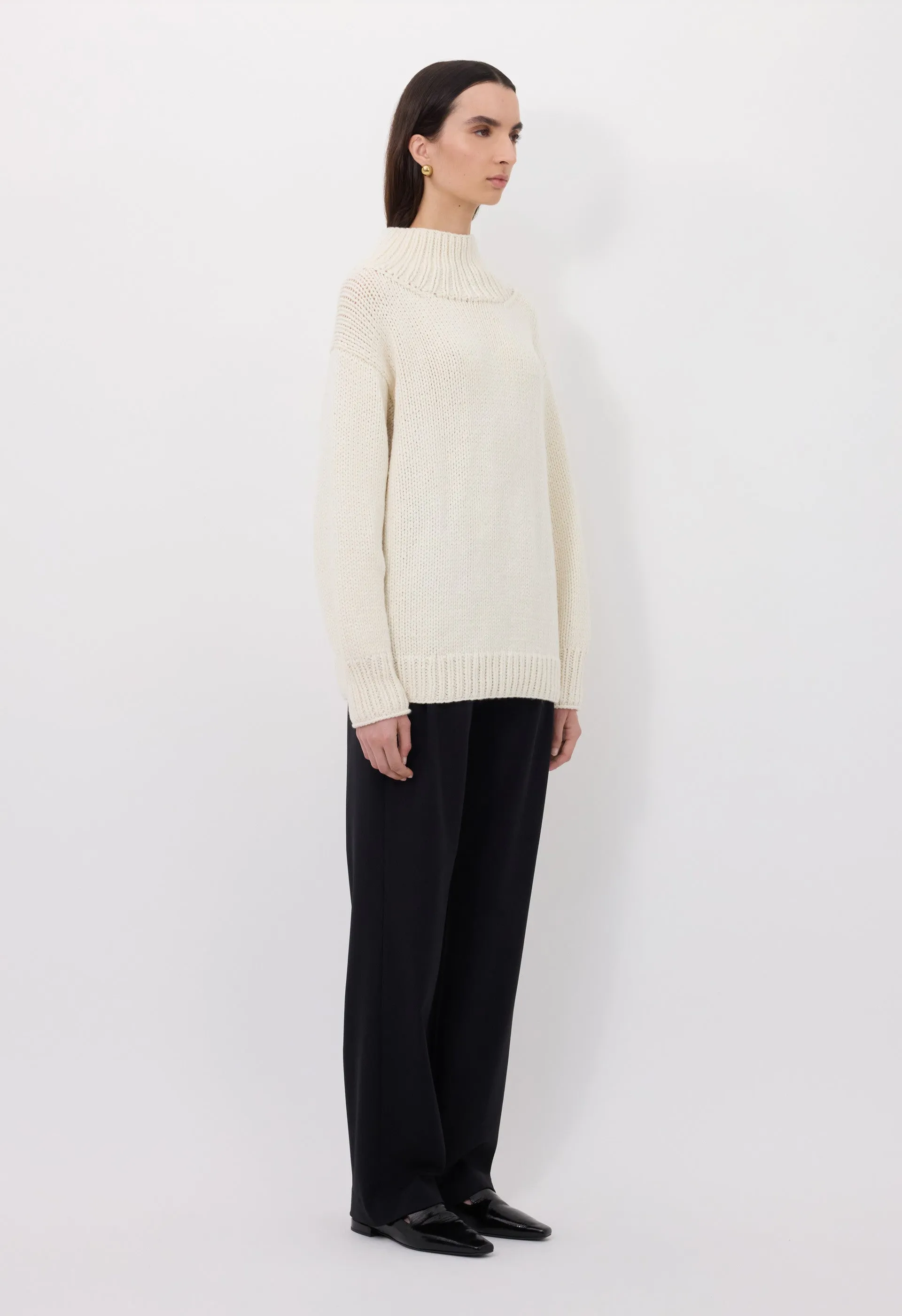 RYLE Hand-knit cashmere sweater sold by Loulou De Saison