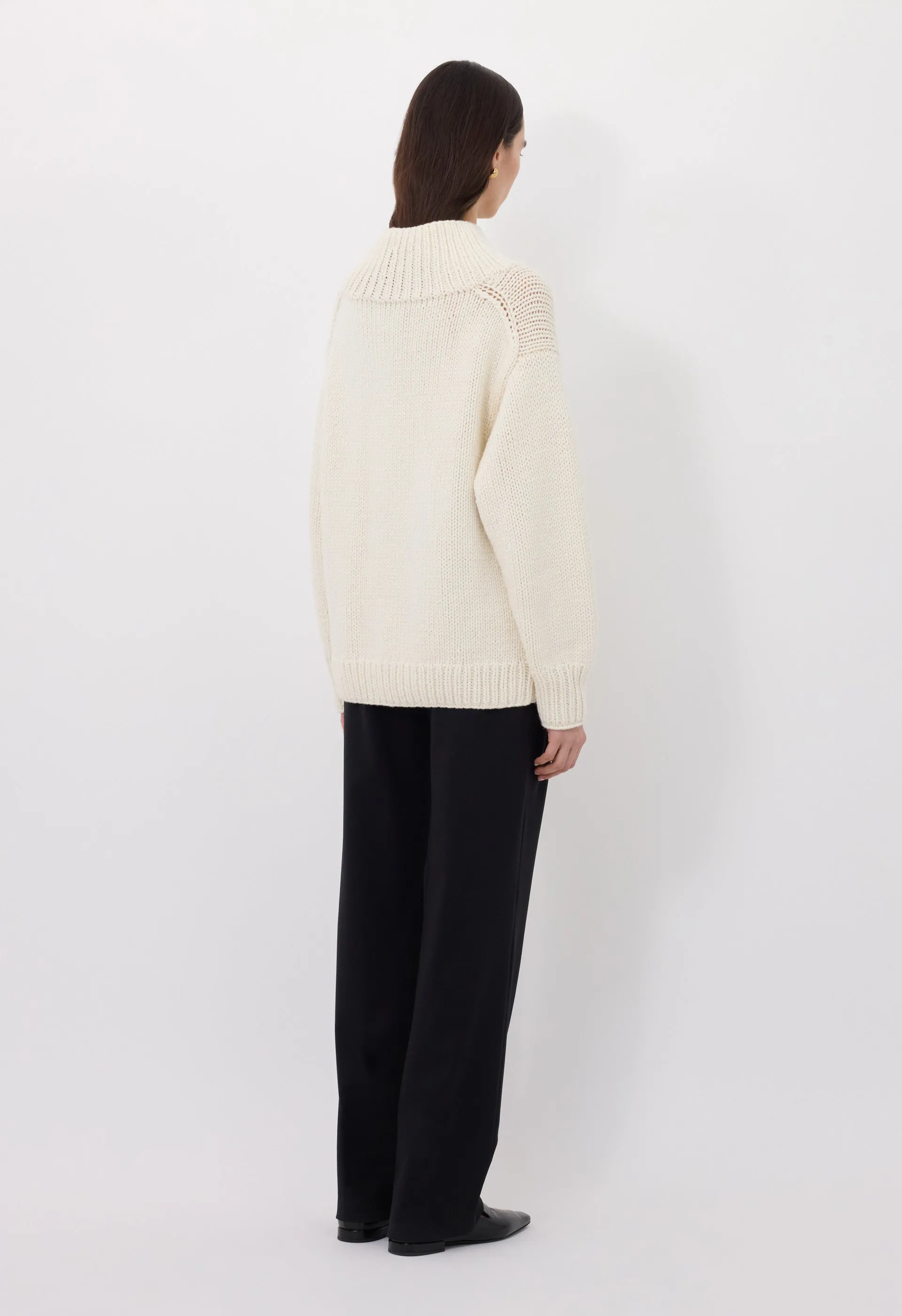RYLE Hand-knit cashmere sweater sold by Loulou De Saison product image thumbnail 4