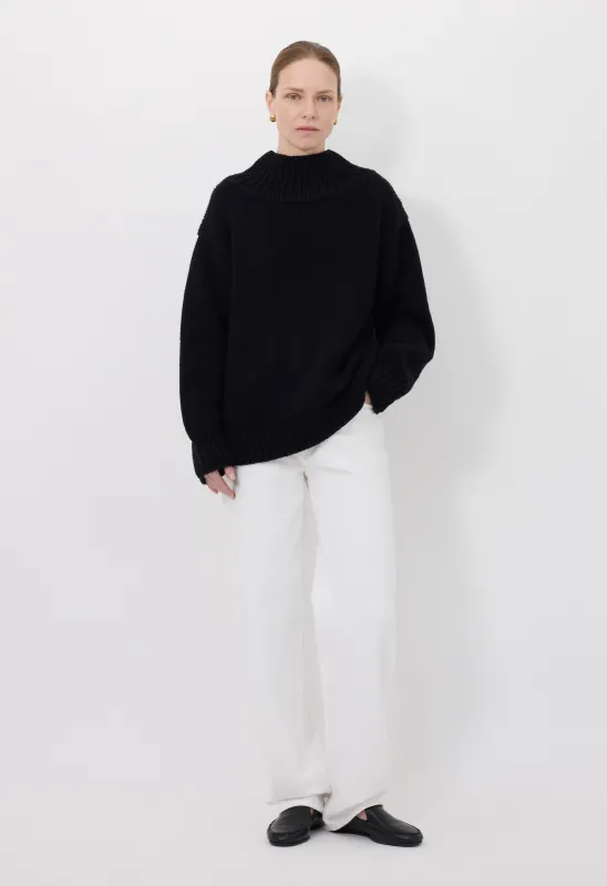 RYLE Hand-knit cashmere sweater sold by Loulou De Saison