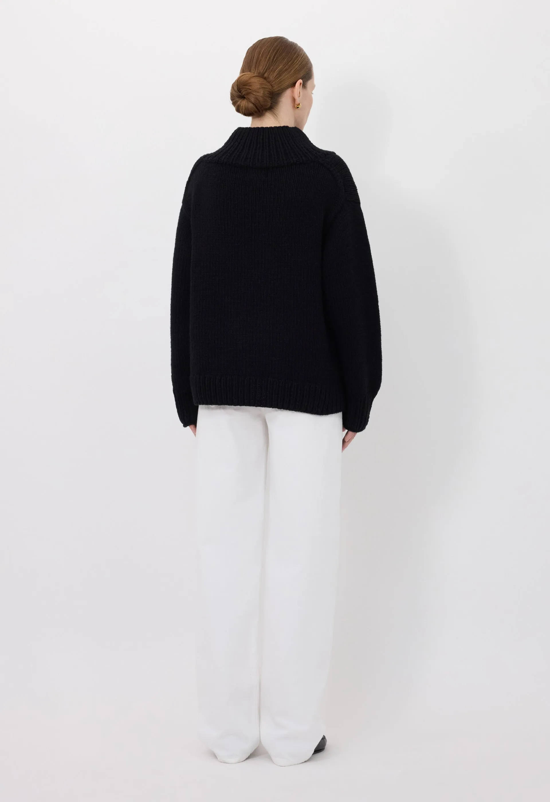 RYLE Hand-knit cashmere sweater sold by Loulou De Saison product image thumbnail 4