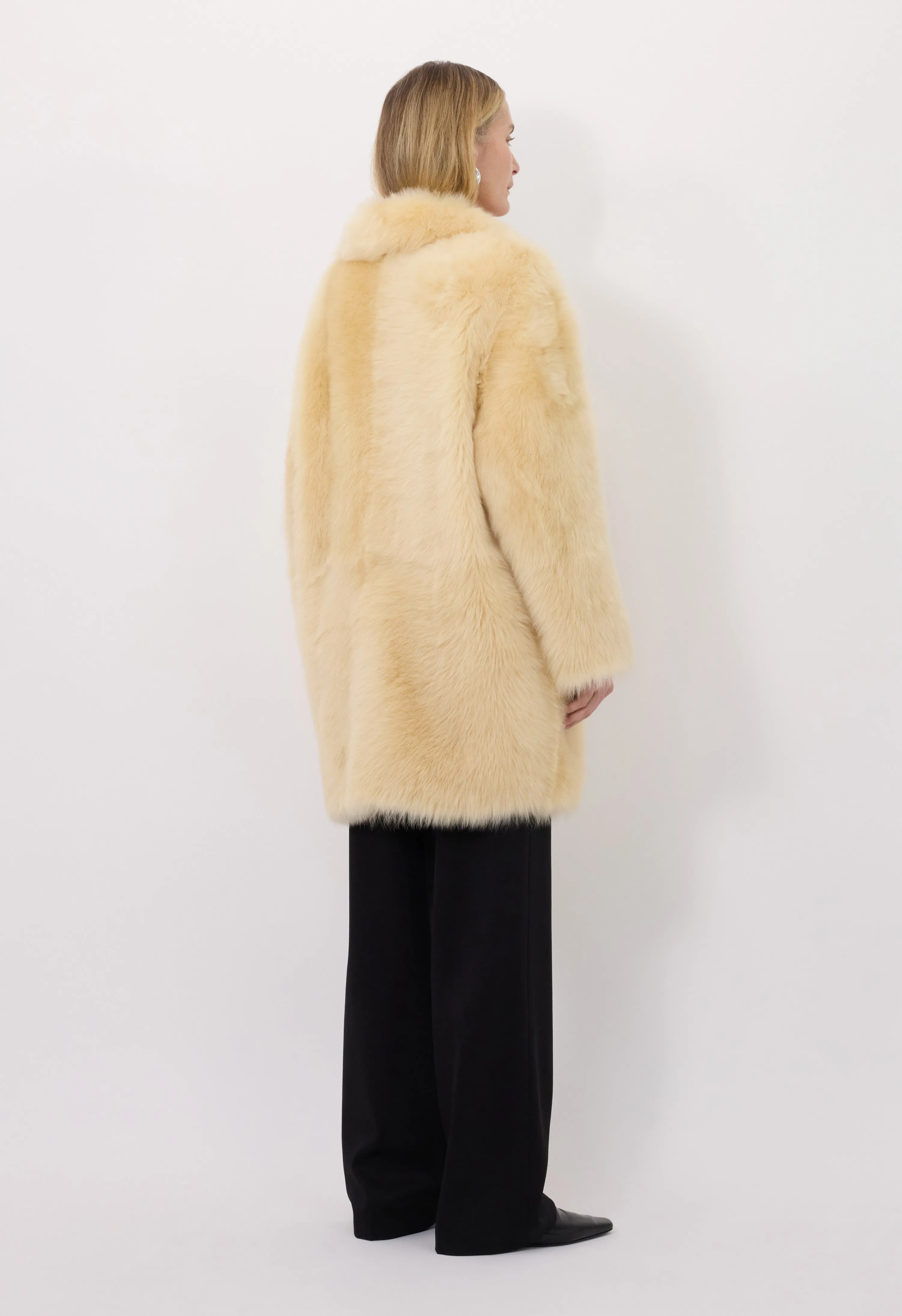 RUBEN Shearling coat sold by Loulou De Saison product image thumbnail 5