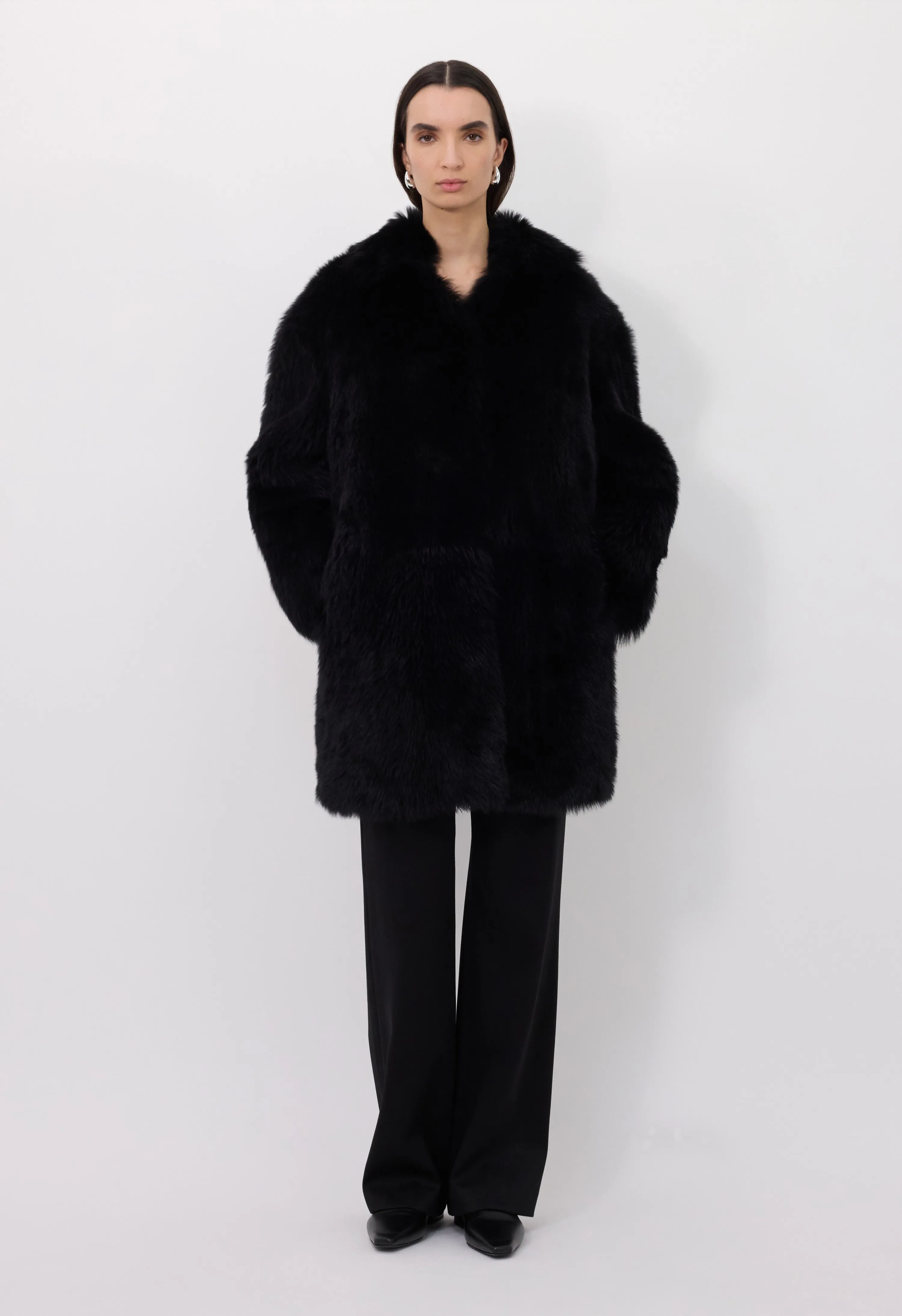 RUBEN Shearling coat sold by Loulou De Saison