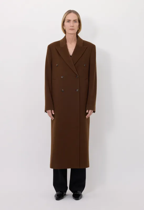 ROSCO Double breasted long coat sold by Loulou De Saison