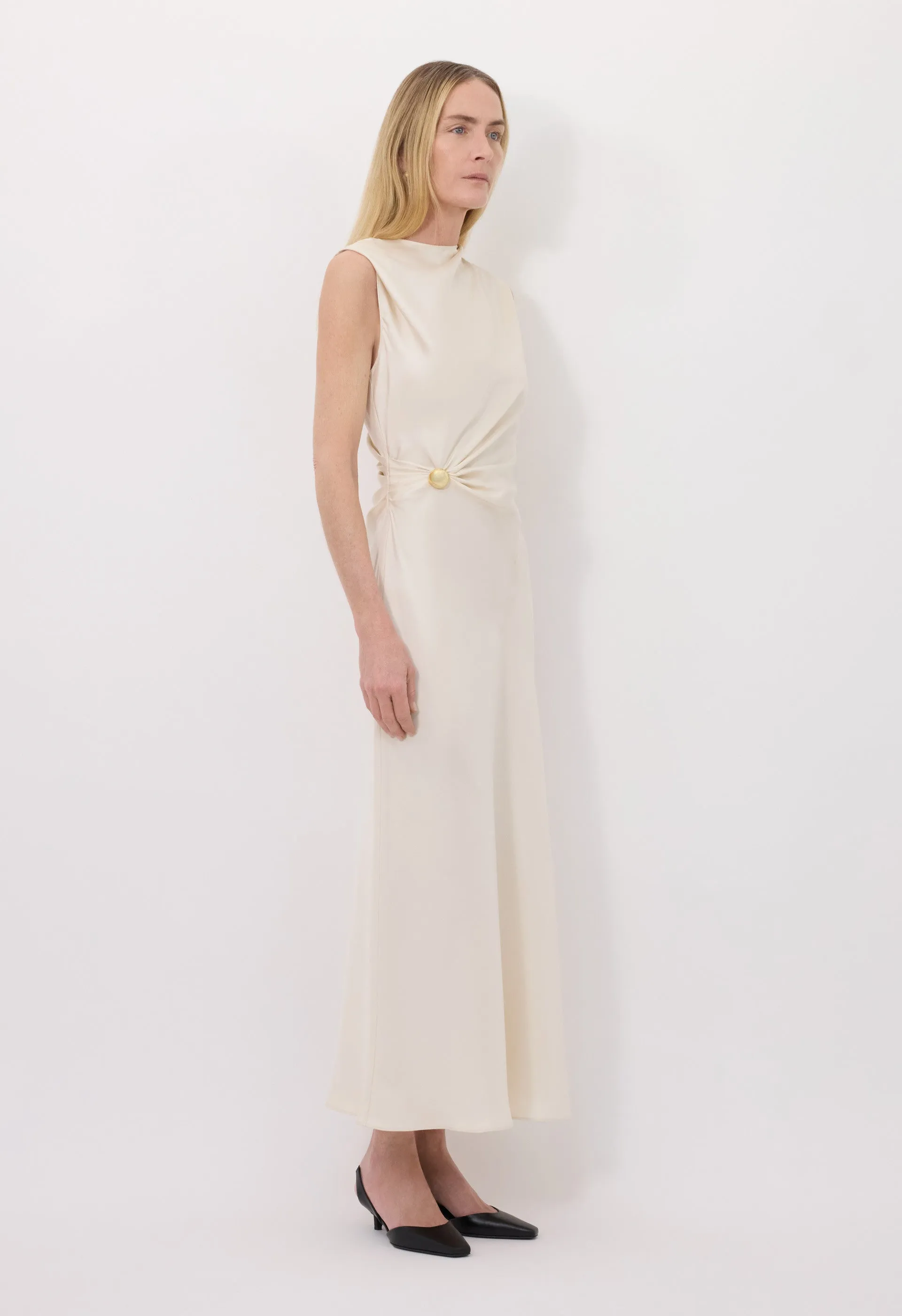 ROAN Draped metal ornament dress sold by Loulou De Saison product image thumbnail 3