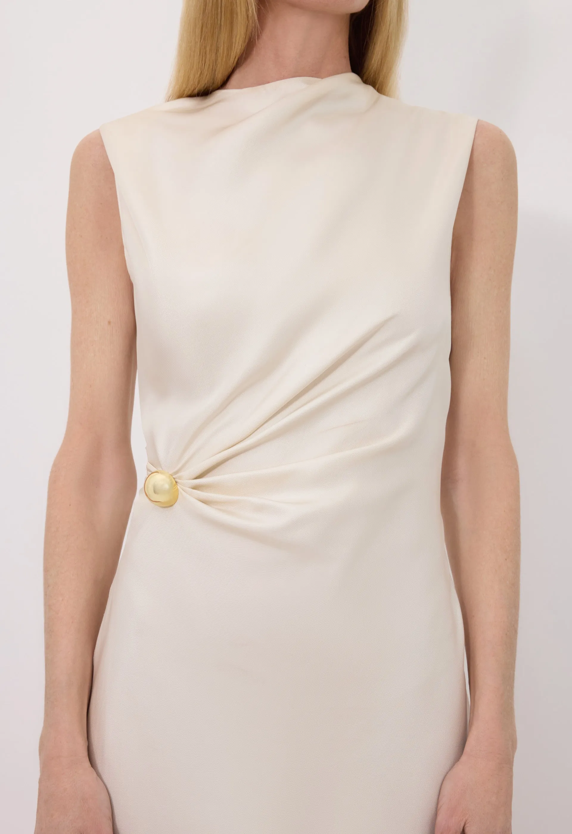 ROAN Draped metal ornament dress sold by Loulou De Saison product image thumbnail 4